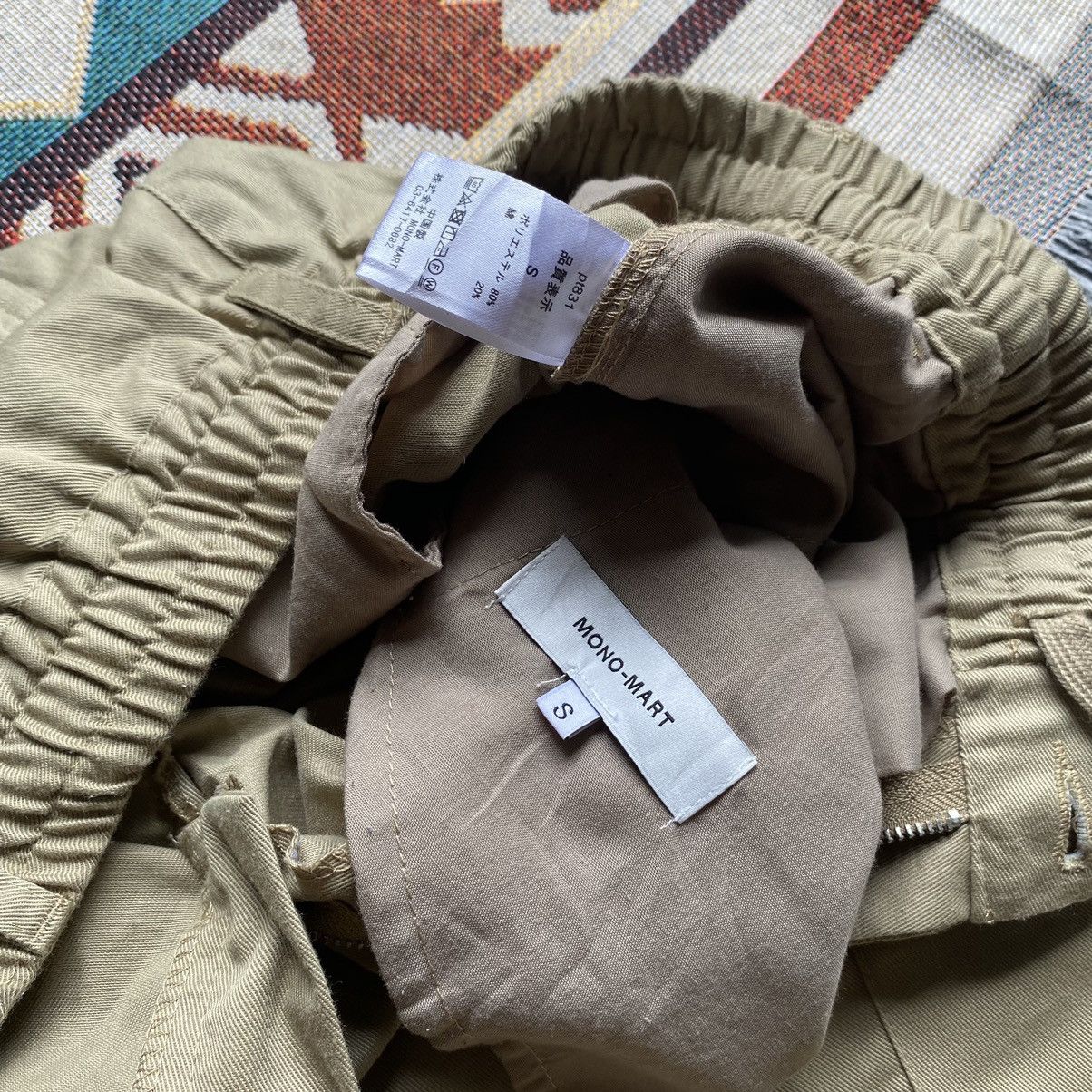 Designer × Japanese Brand MONO-MART Wide Military cargo pants Size US 32 / EU 48 - 8 Thumbnail