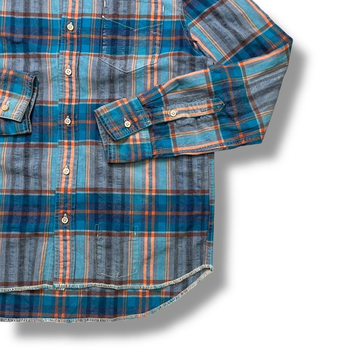 Remi Relief Remi Relief long sleeve checkered button ups shirt Size US S / EU 44-46 / 1 - 2 Thumbnail
