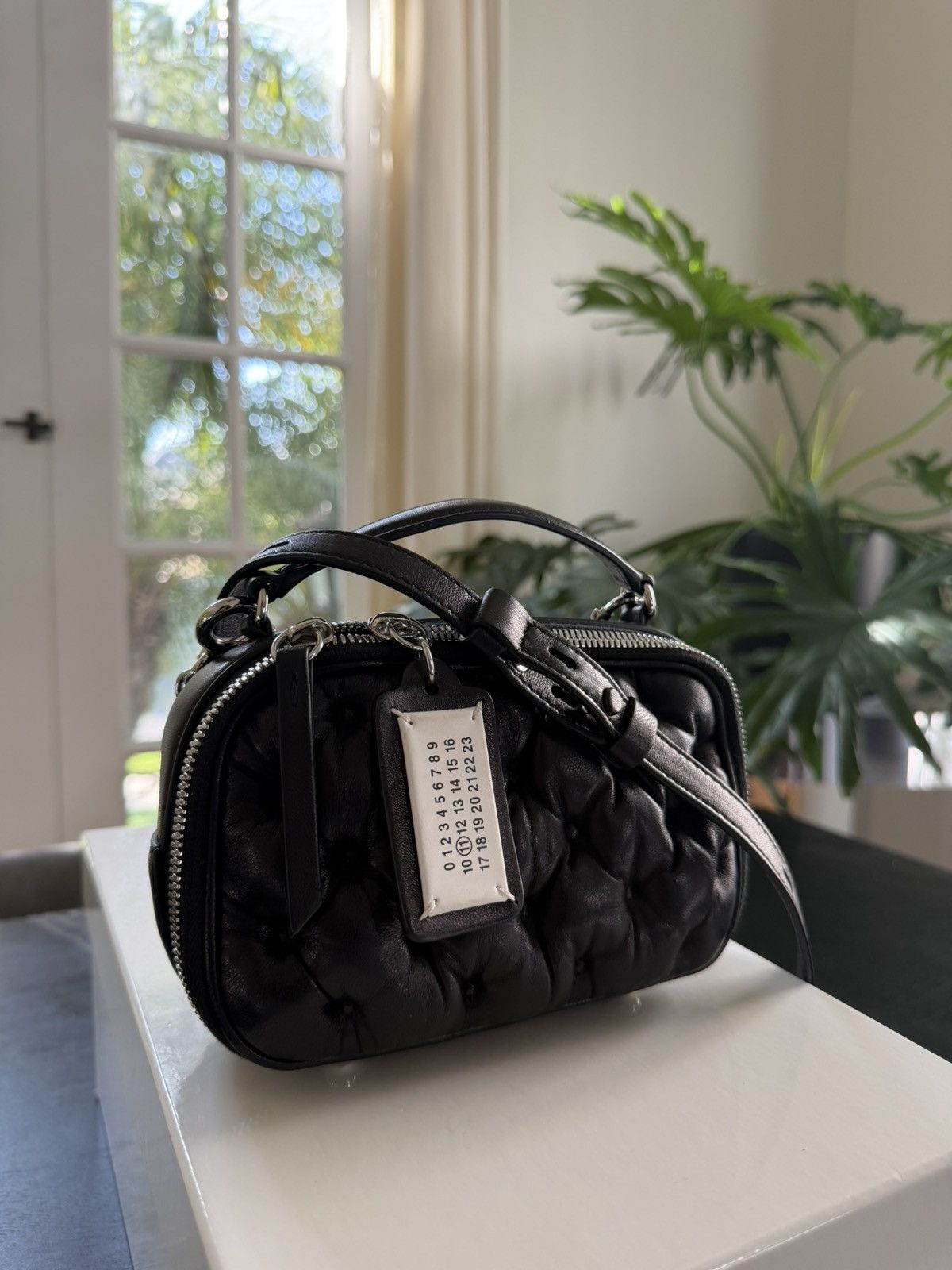 Maison Margiela Maison Margiela Glam Slam Black Belt Bag Size ONE SIZE - 2 Thumbnail