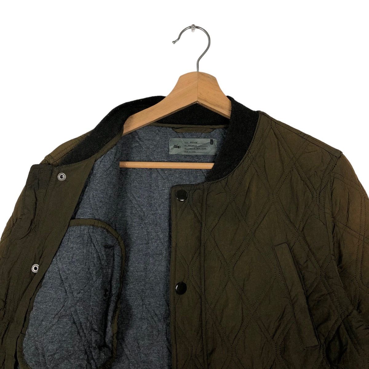 Japanese Brand 🔥90’s Vintage Quilted Bomber Jacket Gap Japan Size US M / EU 48-50 / 2 - 10 Thumbnail