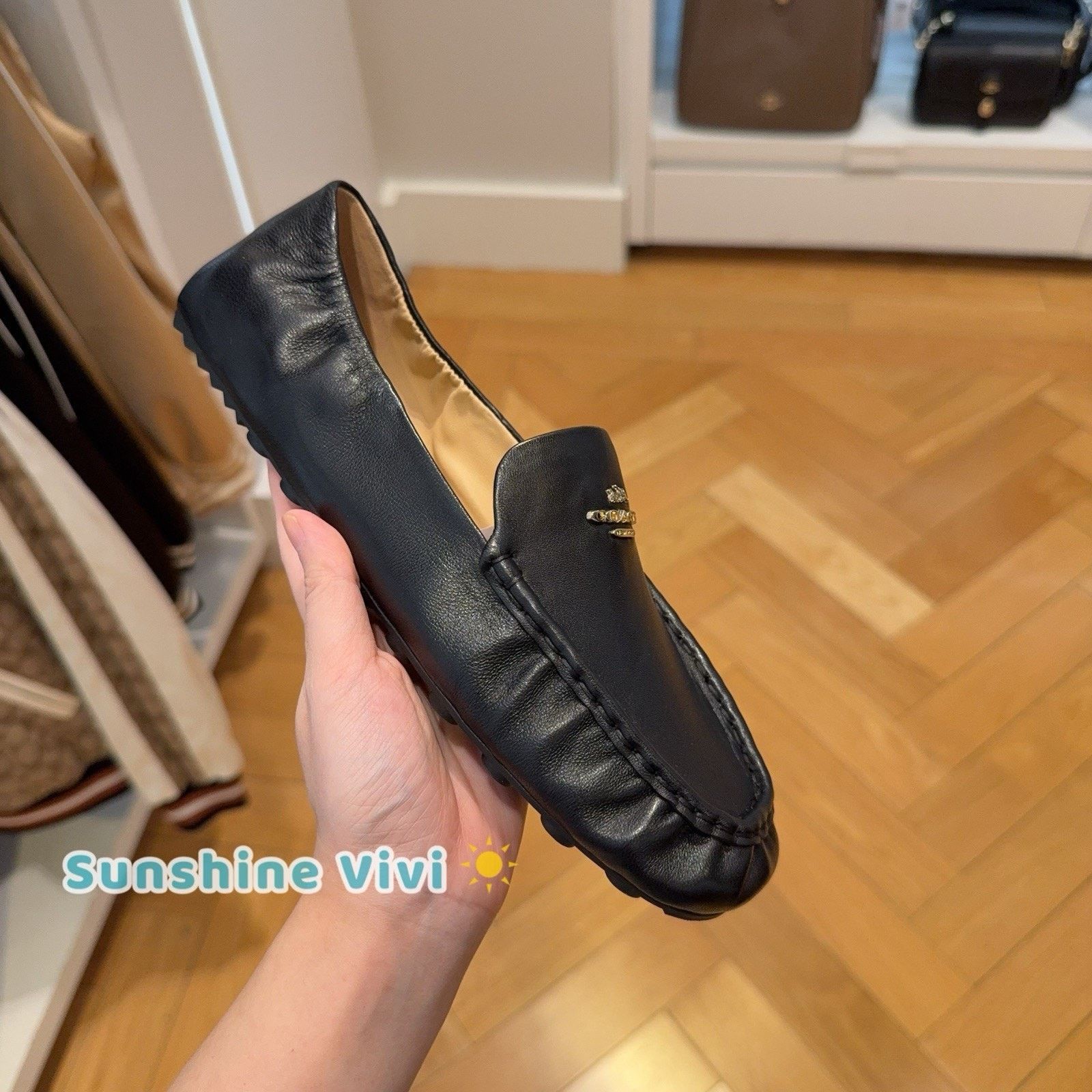 Coach NEW In Box COACH Woman Phoebe Soft Loafer Leather us7.5 Size US 7.5 / IT 37.5 - 6 Thumbnail