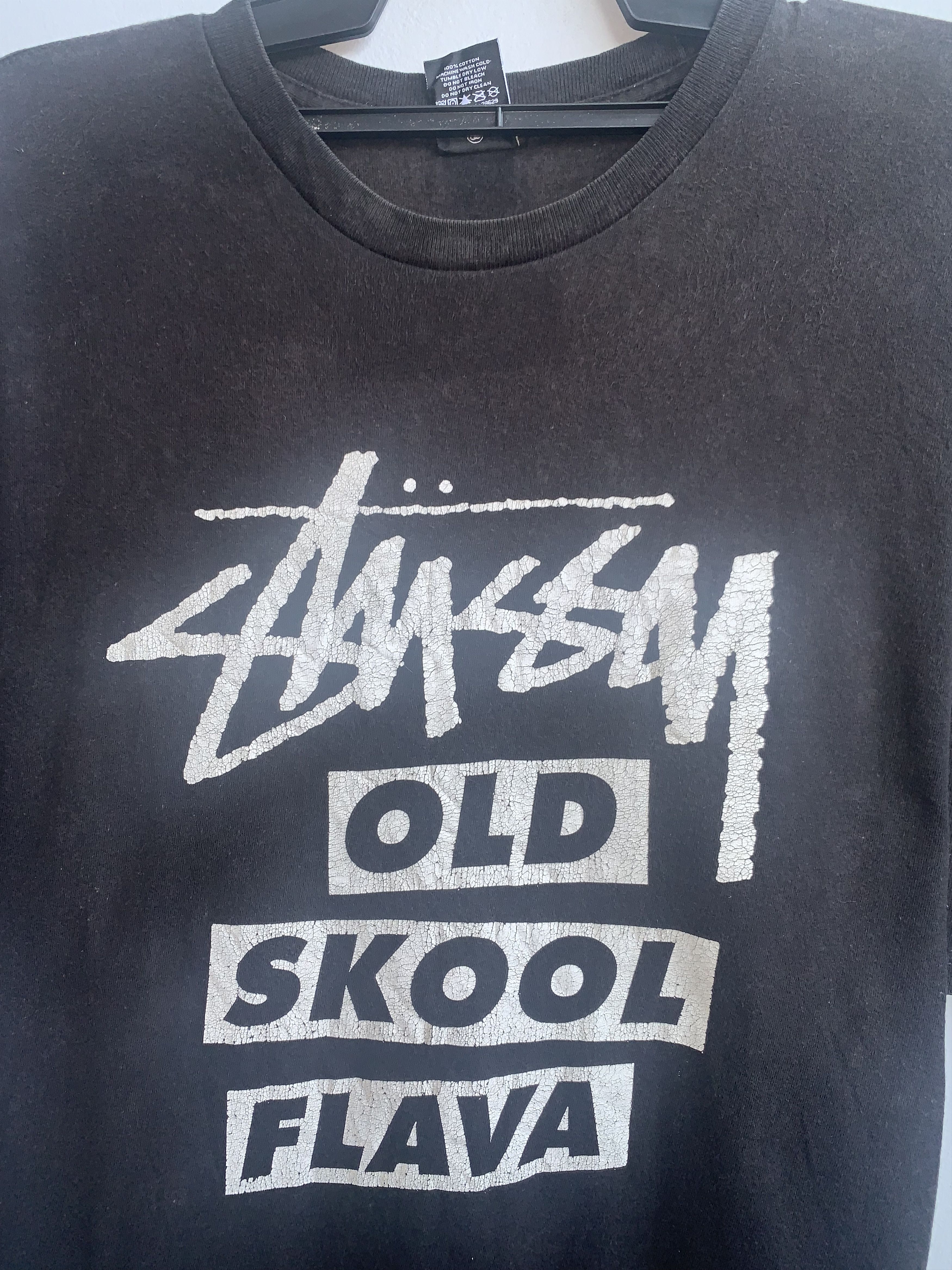 Stussy Stussy Old Skool Flava Skate Vintage Shirt Size US XL / EU 56 / 4 - 2 Thumbnail