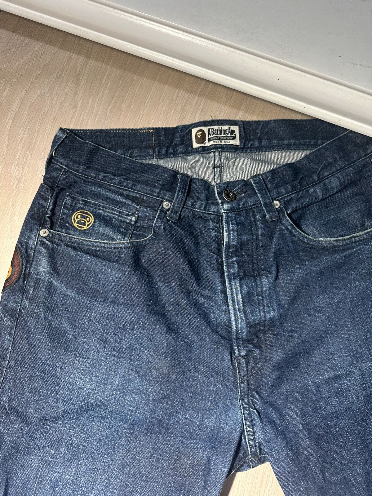 Bape Bape jeans Size US 32 / EU 48 - 3 Thumbnail
