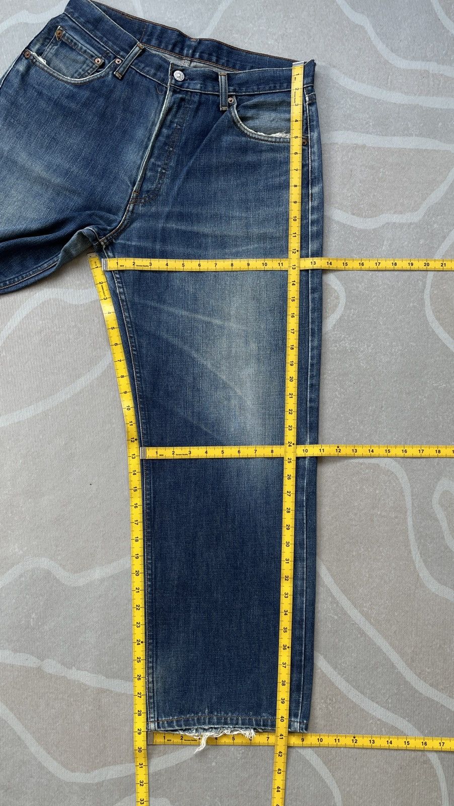 Levi's Levis 513 Straight Jeans (LG142) Size US 32 / EU 48 - 17 Thumbnail