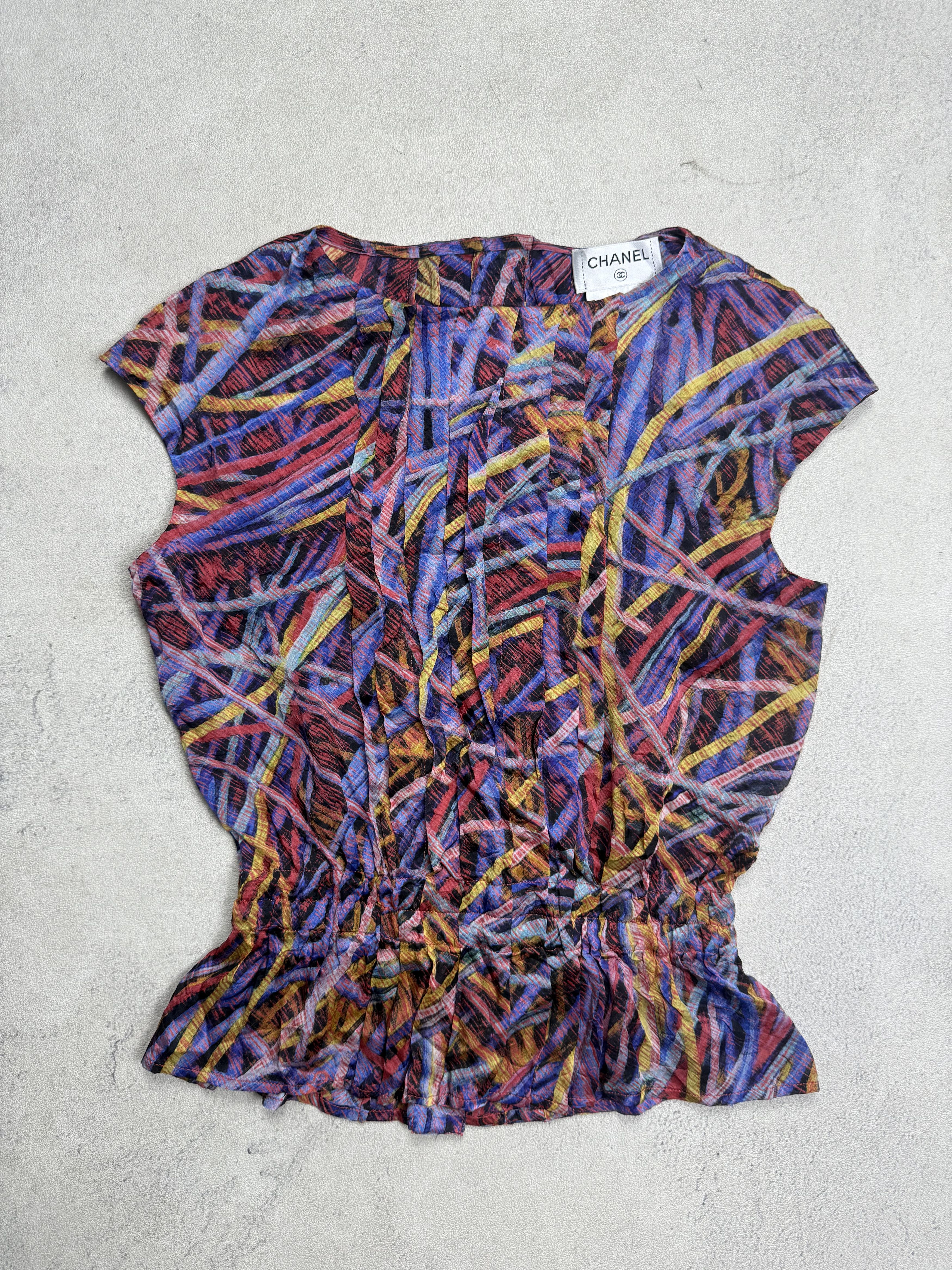 Chanel Chanel Silk Top Size XXS / US 00 / IT 34 - 1 Thumbnail