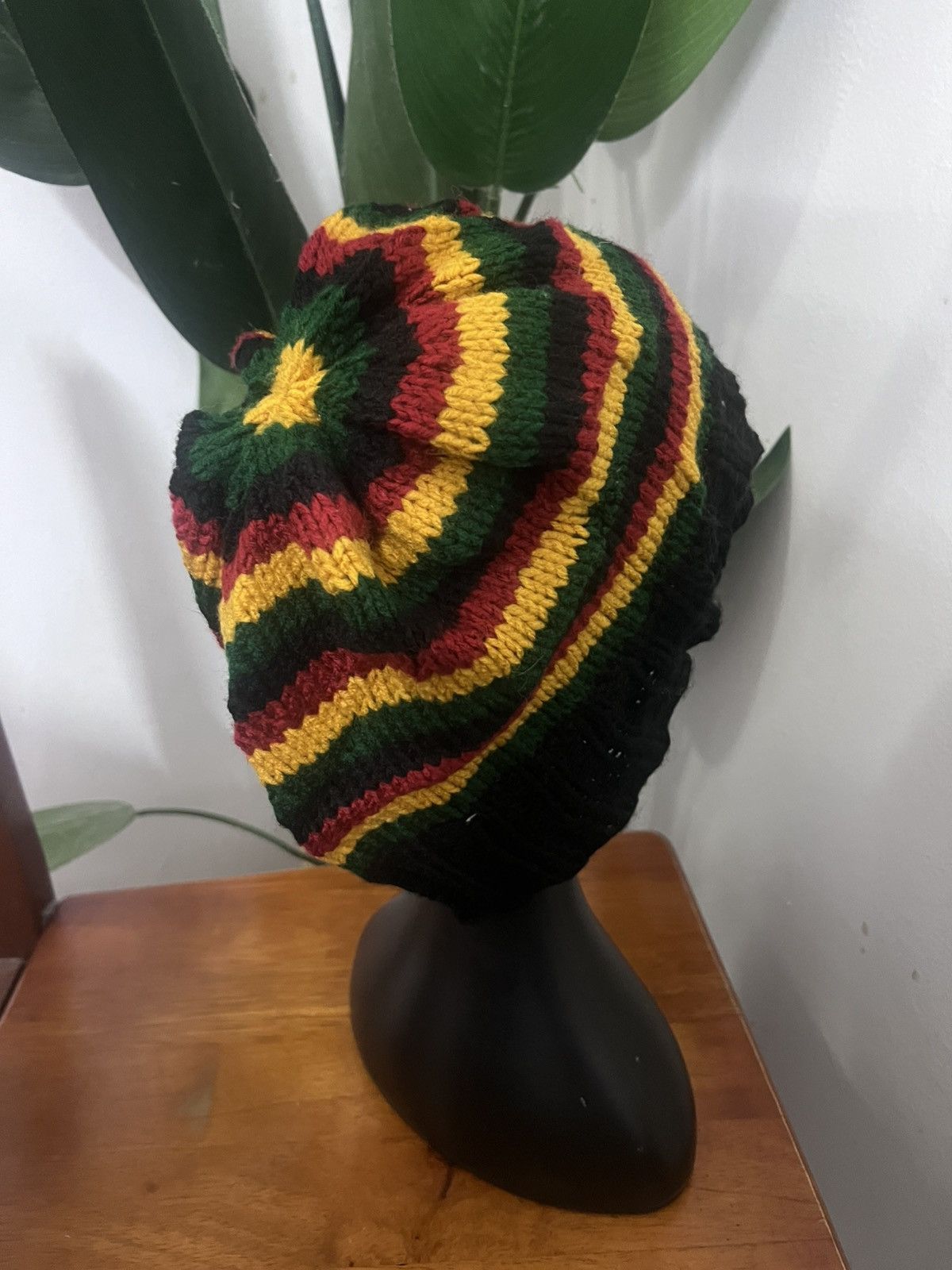 Vintage RASTA BEANIE HAT Size ONE SIZE - 5 Thumbnail