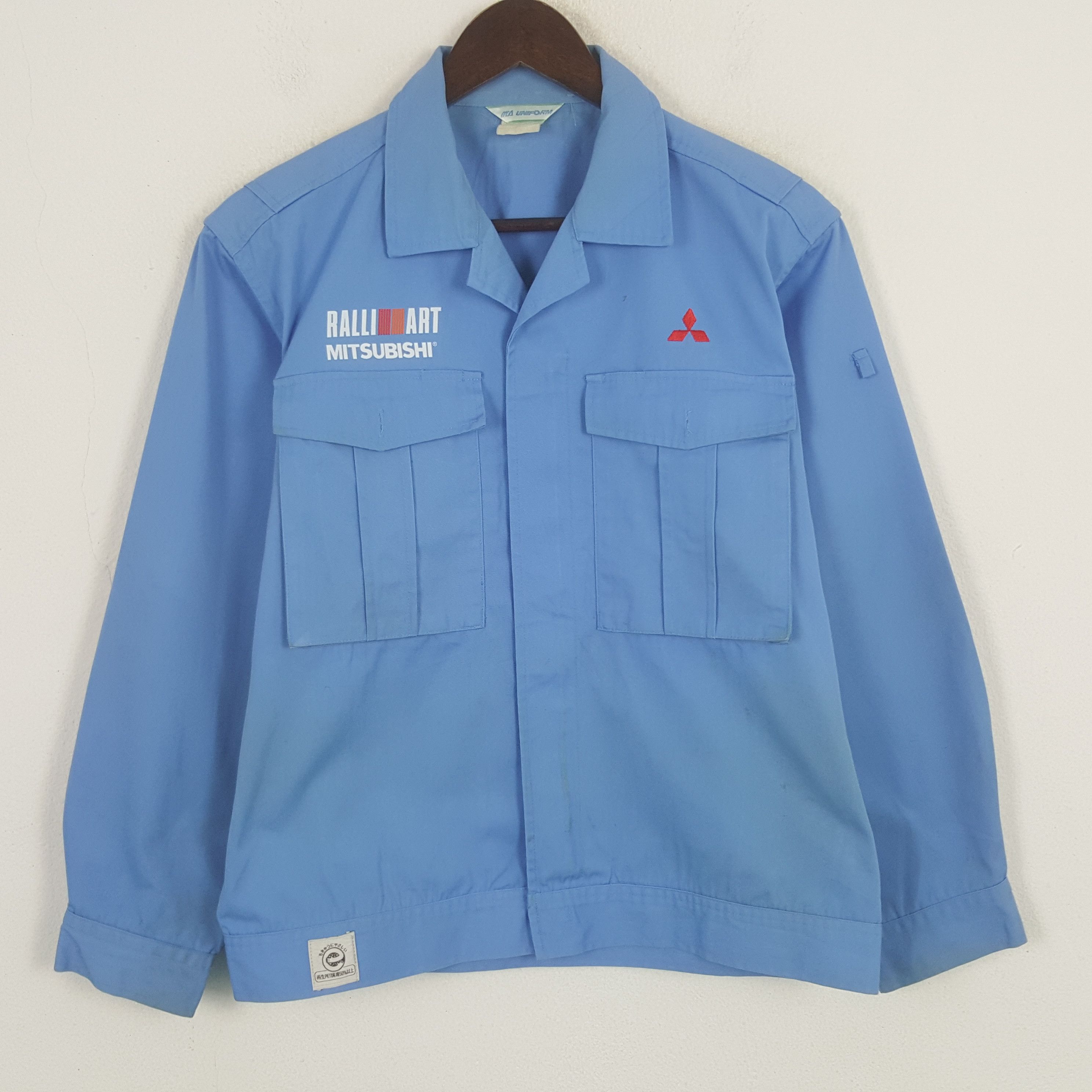Japanese Brand Vintage Mitsubishi Ralli Art Custom Worker Sport Jacket Size US M / EU 48-50 / 2 - 3 Thumbnail