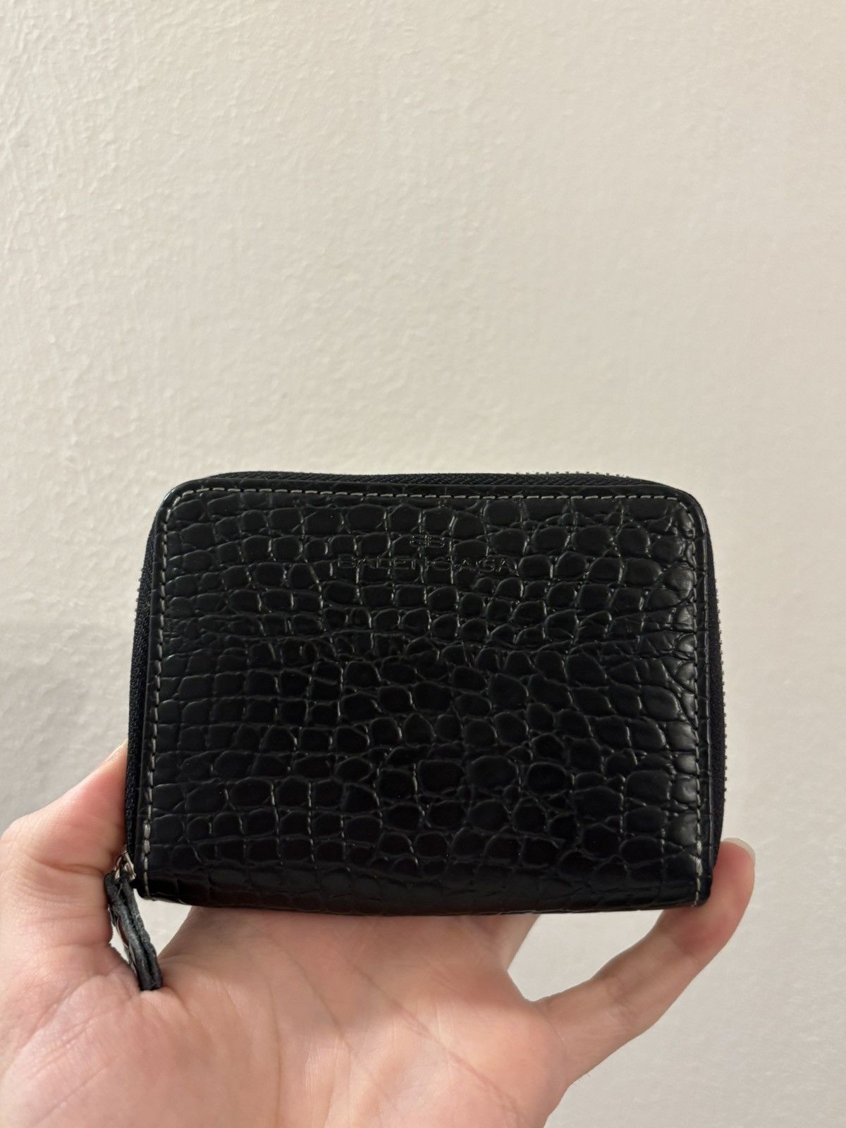 Balenciaga Balenciaga wallet crocodile Size ONE SIZE - 1 Thumbnail