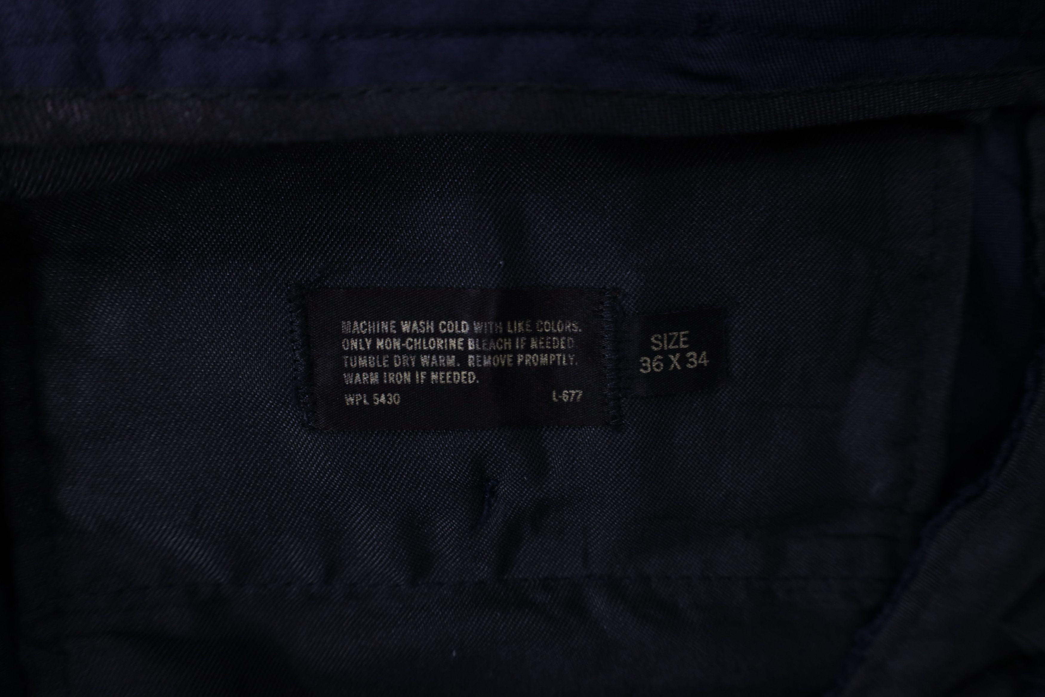 Vintage Vintage 90s Streetwear Knit Pleated Chino Pants Blue USA Size US 36 / EU 52 - 8 Thumbnail