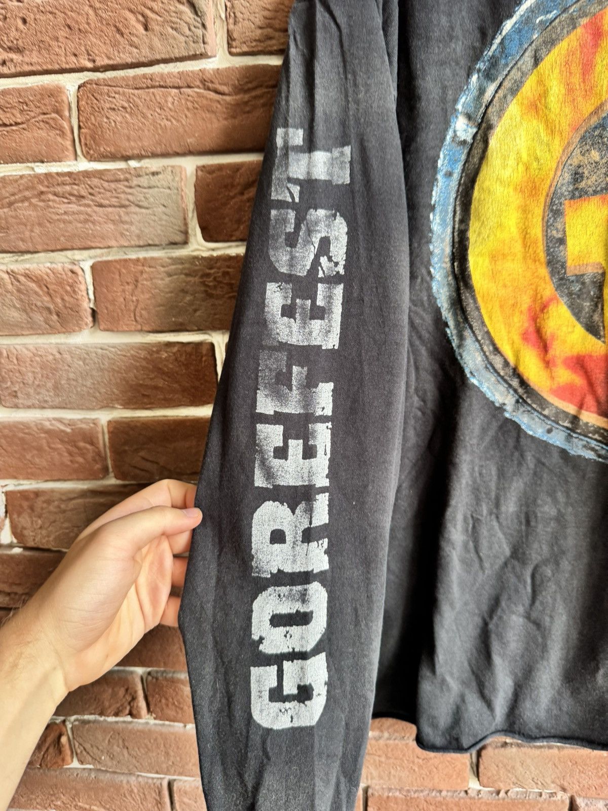 Band Tees × Vintage Rare Vintage 90s Gorefest Tour Hell Death Metal Band T Shirt Size US XL / EU 56 / 4 - 4 Thumbnail