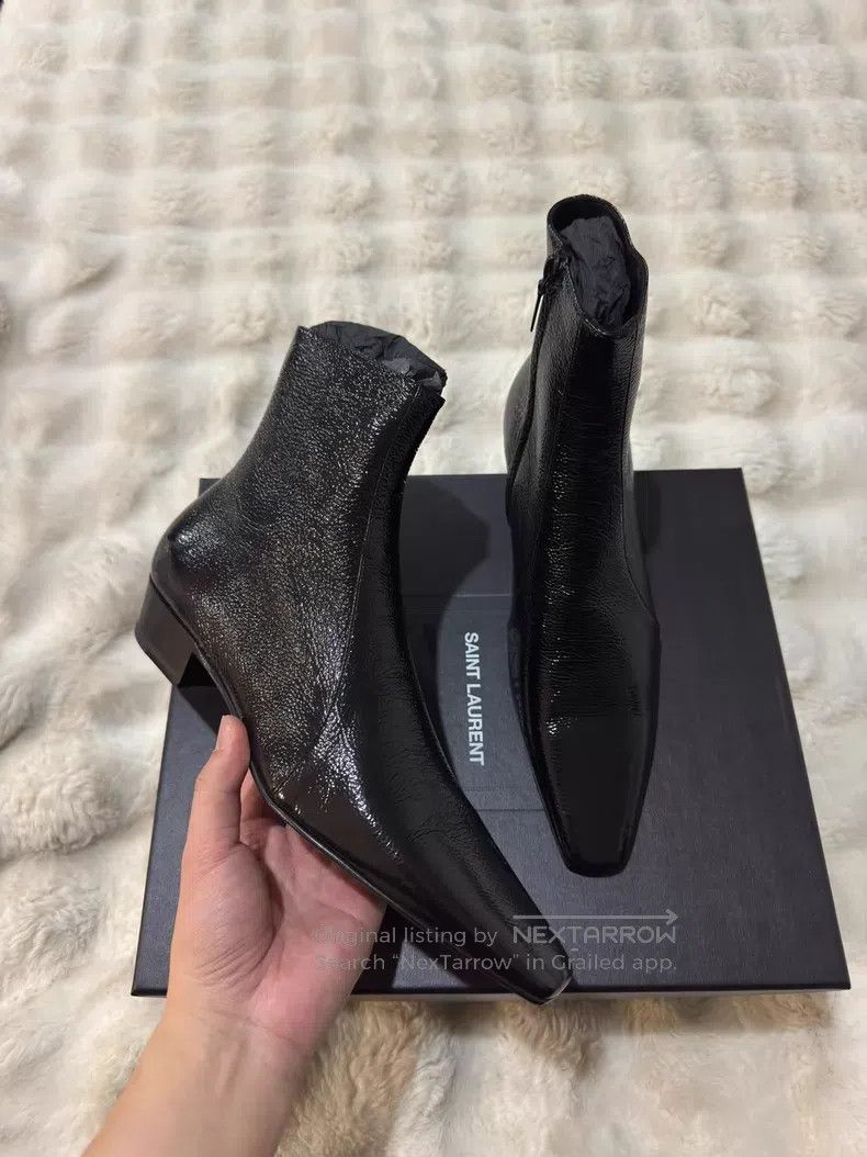 Saint Laurent Paris Saint Laurent Paris Boots Size US 7 / EU 40 - 2 Thumbnail