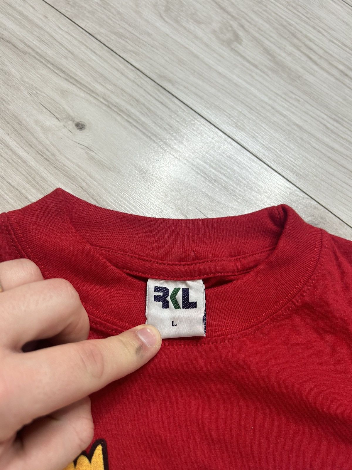 The Simpsons × Vintage Vintage Bart Simpsons jersey Liverpool humor Size US L / EU 52-54 / 3 - 4 Thumbnail