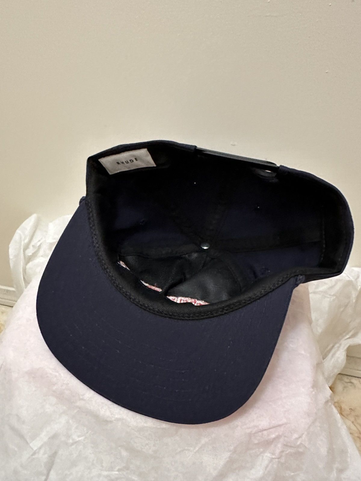 Rhude Rhude Trucker Hat Navy Size ONE SIZE - 3 Thumbnail