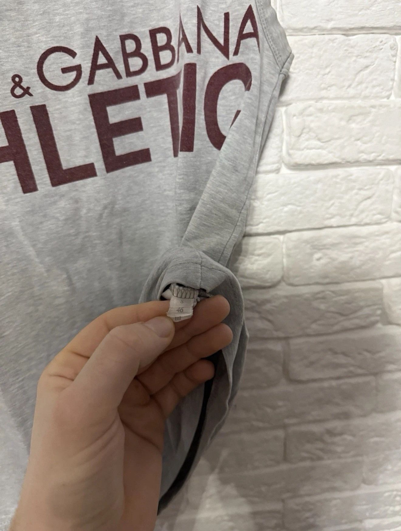 Dolce & Gabbana Dolce & Gabbana Athletic Huge Logo Men`s Tank Sz S Size US S / EU 44-46 / 1 - 7 Thumbnail