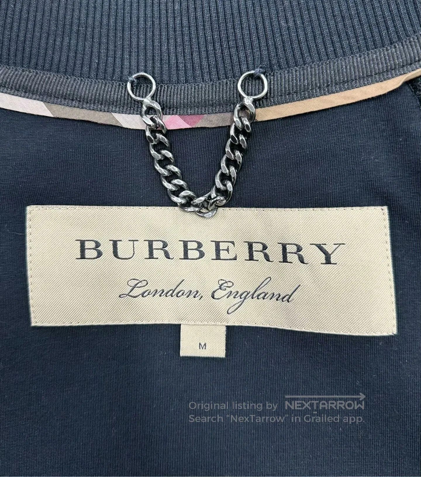 Burberry Burberry Black Back Embroidered Logo Cloak Cape| Size M / US 6-8 / IT 42-44 - 4 Thumbnail