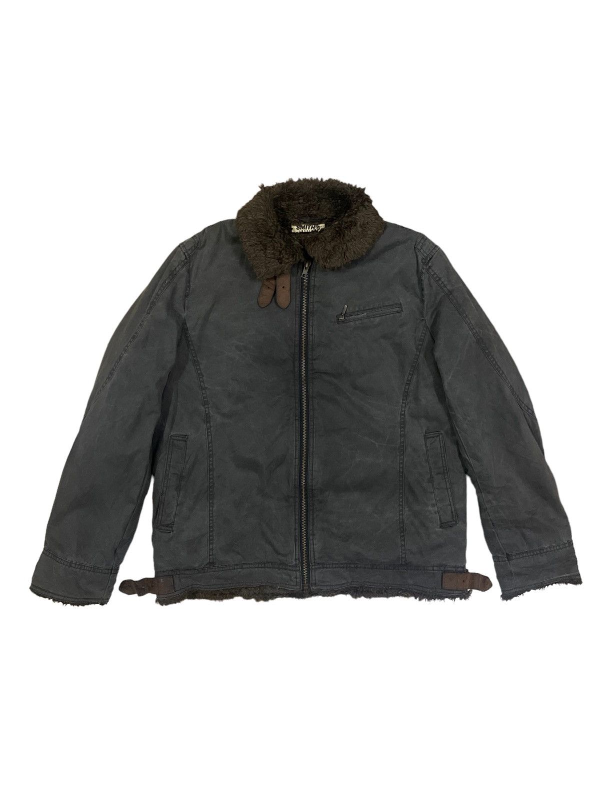 The Smiths Vintage Smith’s American Worker Streetsyle Woven B-3 Jacket Size US L / EU 52-54 / 3 - 14 Thumbnail