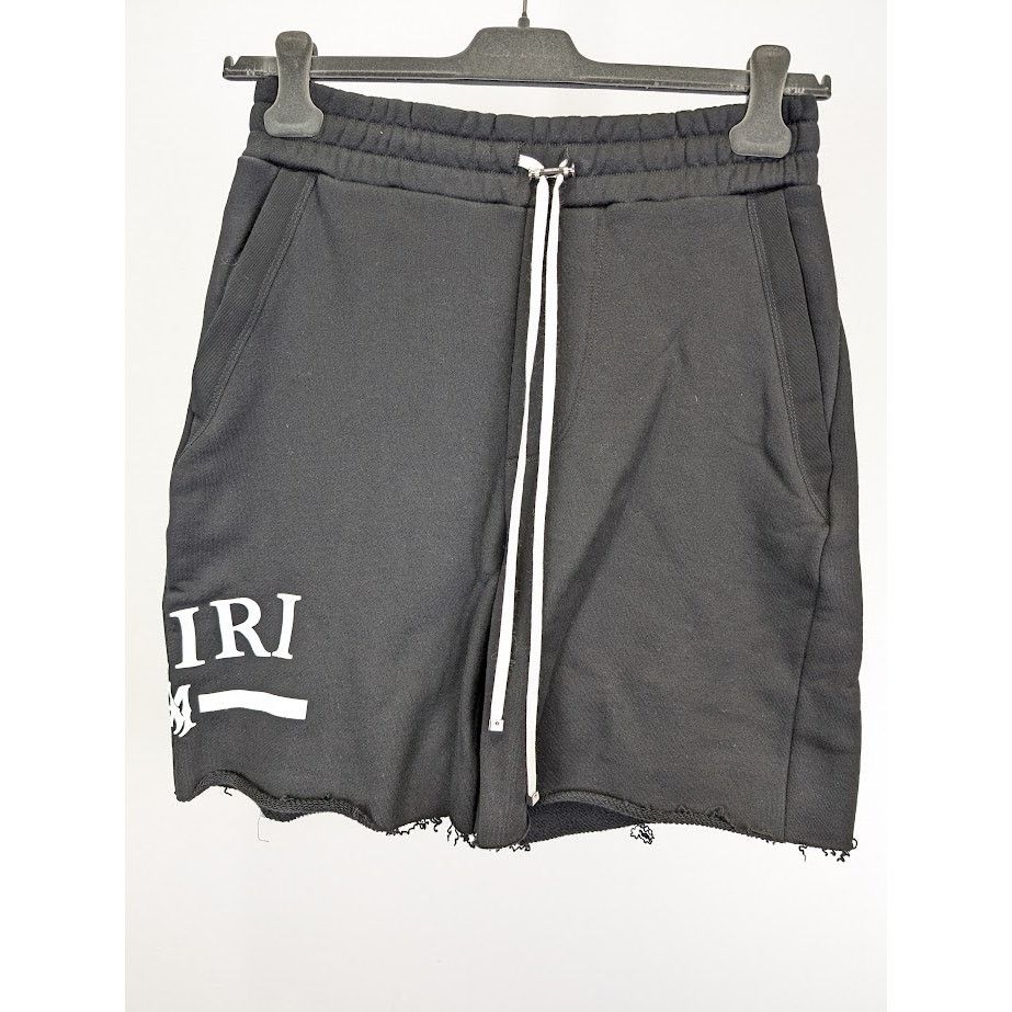 Amiri o1rshd1 MA Bar Sweatshorts in Black Size US 32 / EU 48 - 3 Thumbnail