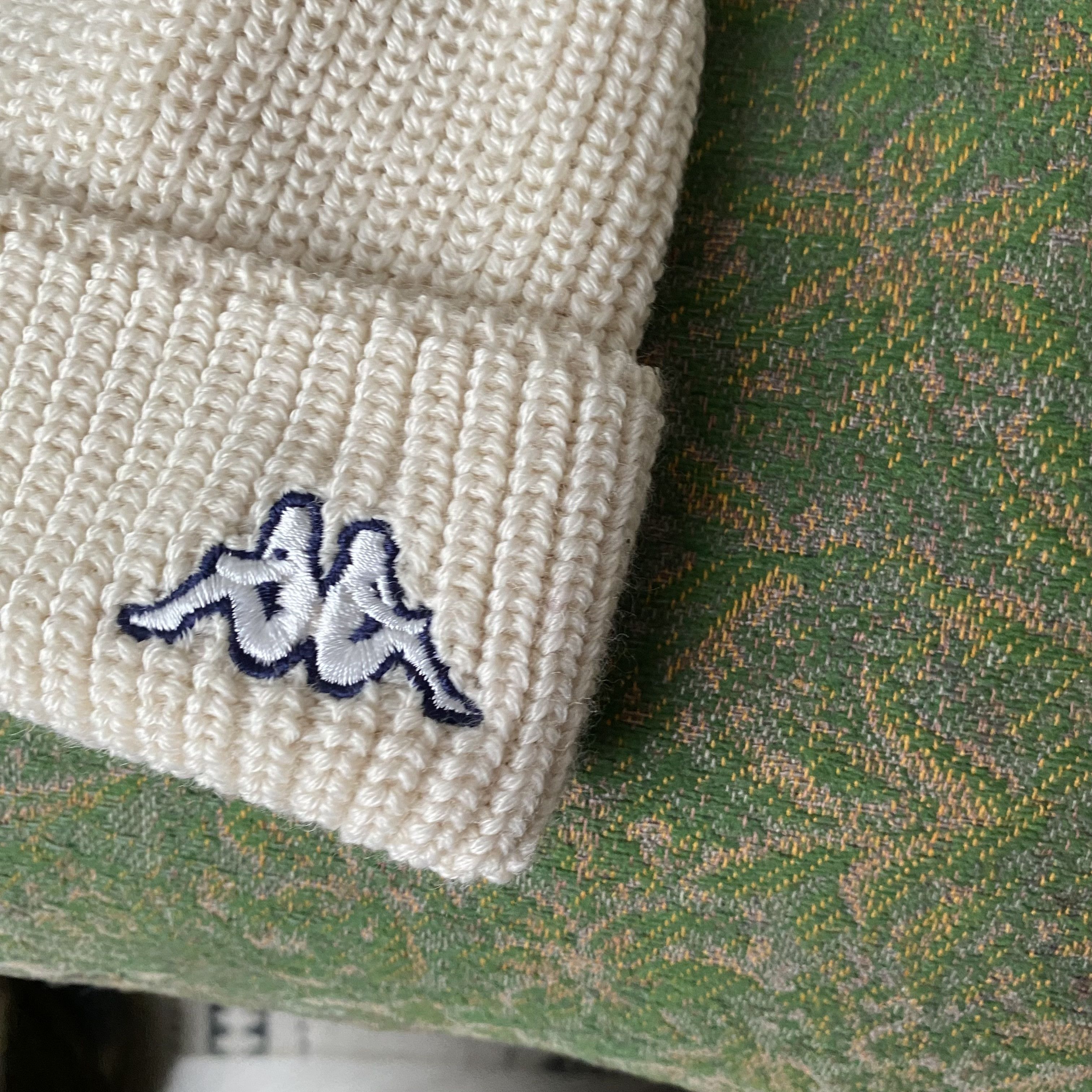 Kappa Vintage 90s Kappa Rib Beanie Hat Wool Y2K Umbro Nike Size ONE SIZE - 2 Thumbnail