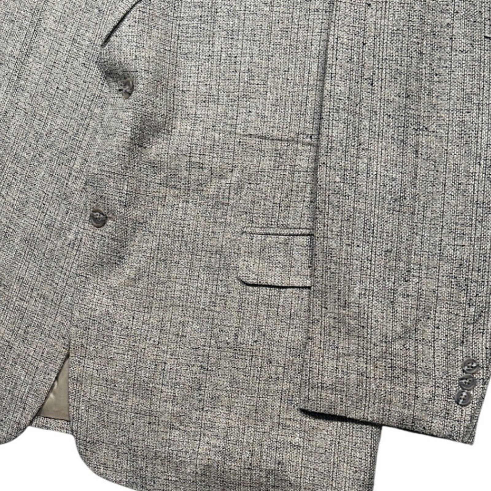 Other Vintage Irvine Park Blazer Mens 48R Textured Sport Coat Size 48R - 6 Thumbnail