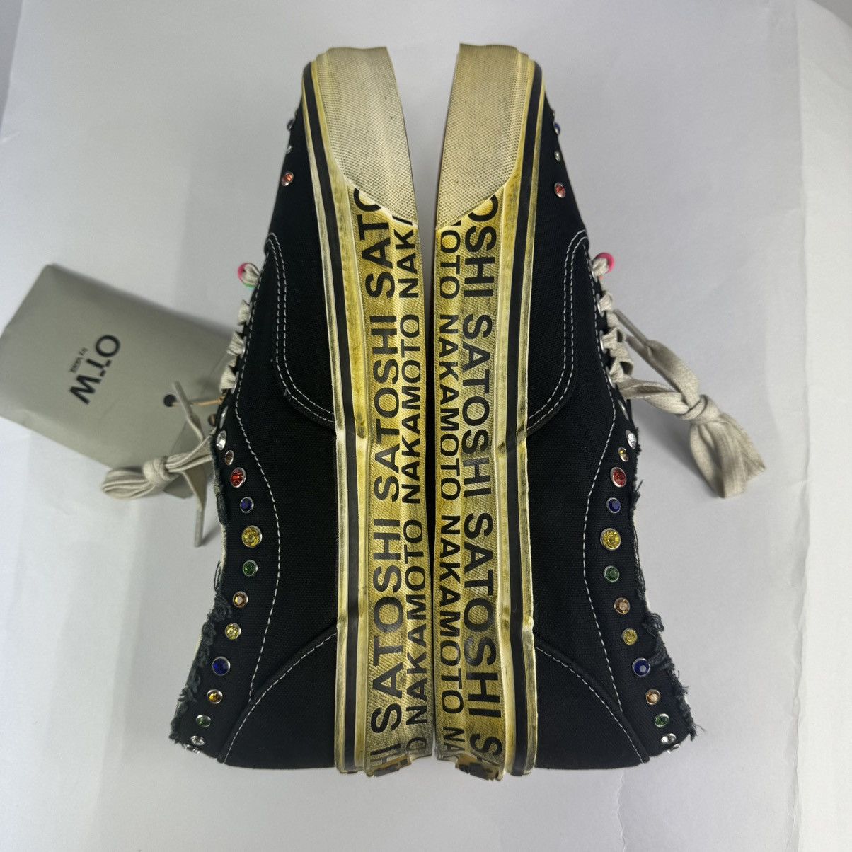 Satoshi Nakamoto × Vans Satoshi Gems Vans Sneakers Size US 11 / EU 44 - 7 Thumbnail