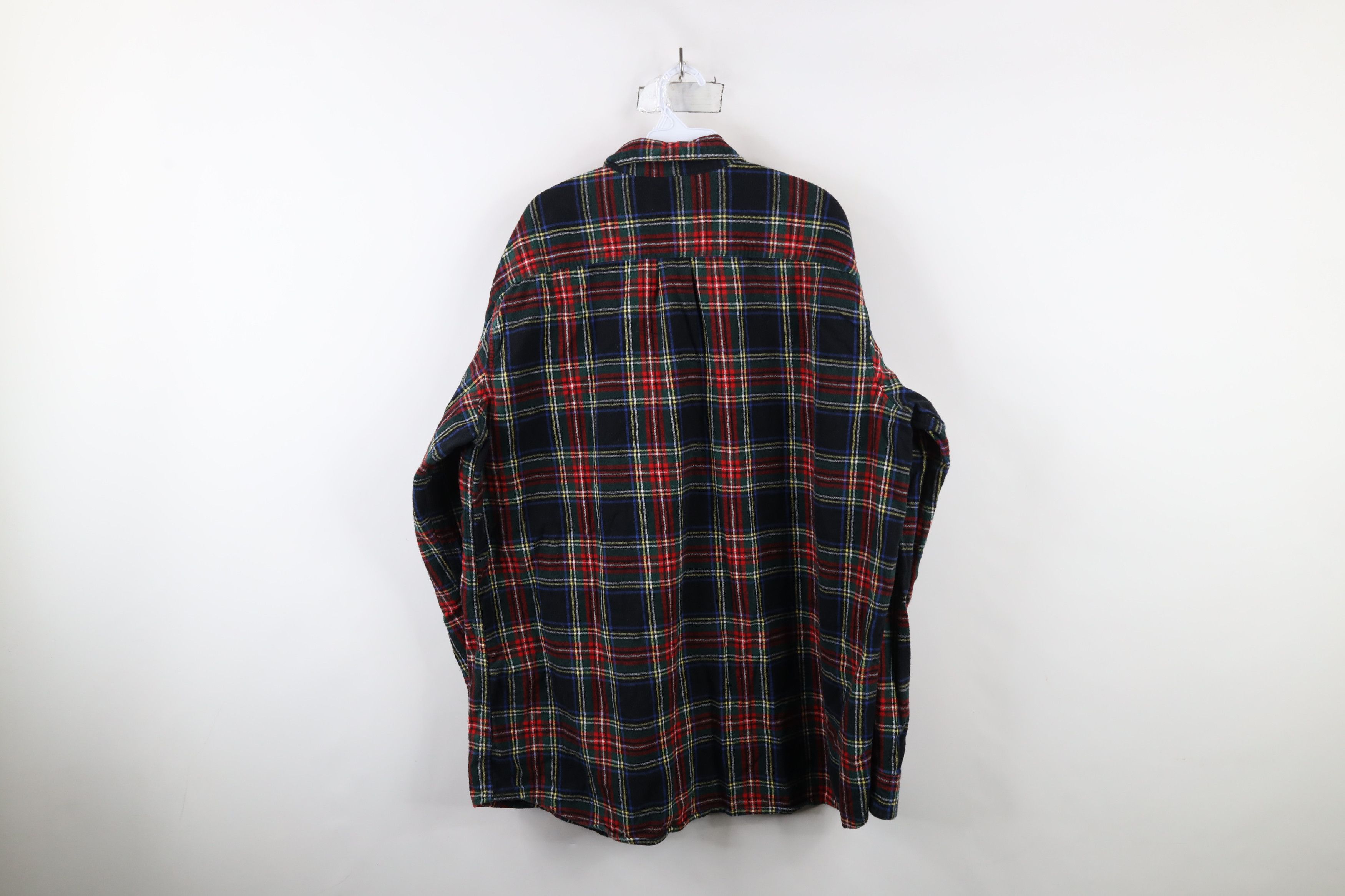L.L. Bean × Vintage Vintage LL Bean Collared Button Down Shirt Plaid Cotton Size US XXL / EU 58 / 5 - 8 Thumbnail