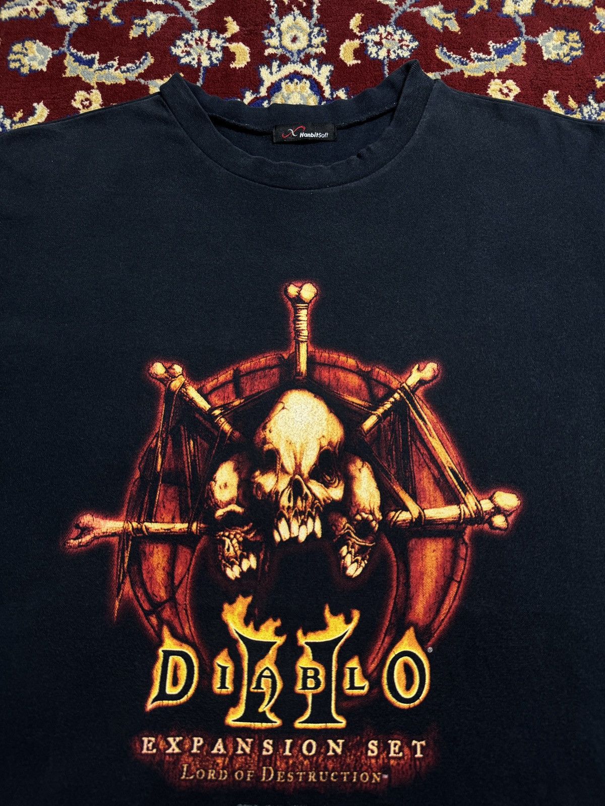 Playstation Diablo 2 Lord of Destruction Expansion Set video game promo Size US L / EU 52-54 / 3 - 1 Thumbnail