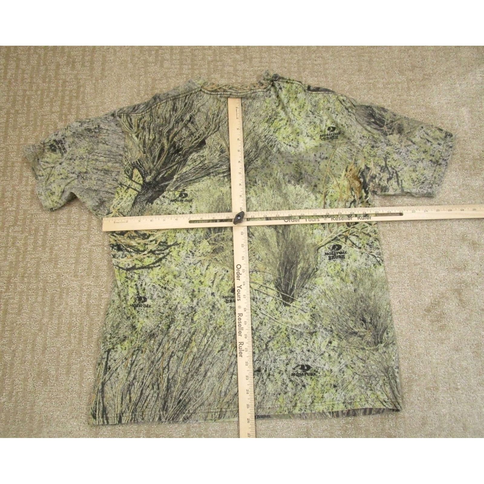 Vintage Mossy Oak Shirt Mens Large Green Brush Camouflage Camo Short Sleeve Casual Vintage Size US L / EU 52-54 / 3 - 4 Thumbnail
