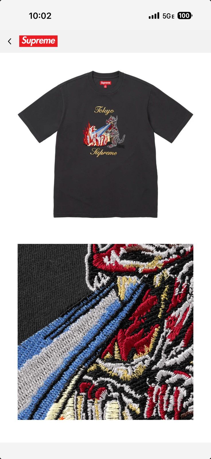 Supreme Supreme monster tee black Size US L / EU 52-54 / 3 - 2 Thumbnail