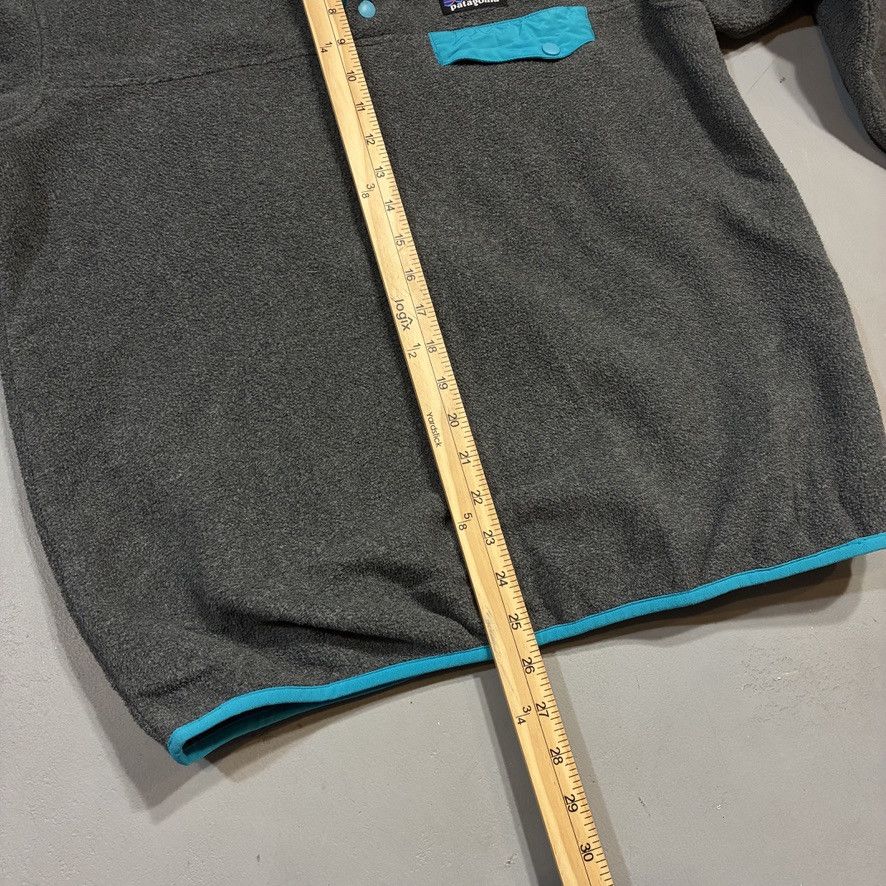 Patagonia Patagonia Synchilla Snap-T Gray/Teal Fleece Size US M / EU 48-50 / 2 - 8 Thumbnail