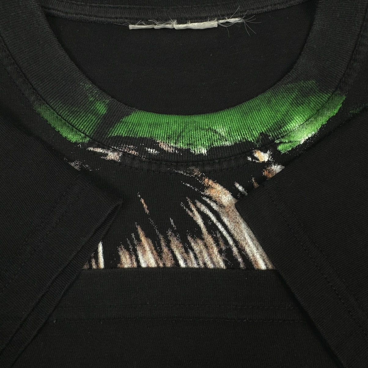 Band Tees Vintage 1998 Nirvana All Over Kurt Frances Italian T Shirt Size US L / EU 52-54 / 3 - 4 Thumbnail