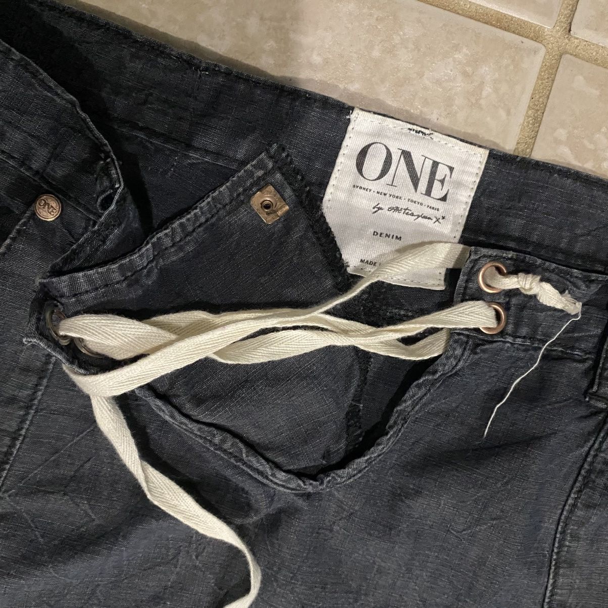 One Teaspoon NWOT Harem Denim Pants Size 32" / US 10 / IT 46 - 8 Thumbnail