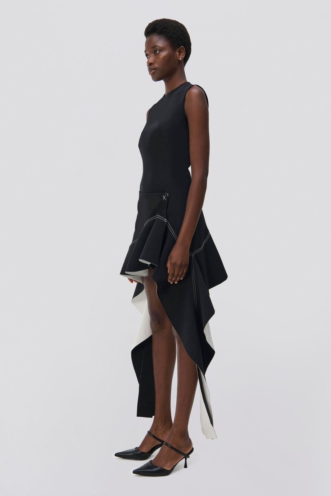 Jonathan Simkhai Simkhai Sidonie Dress in Black Multi Size XS / US 0-2 / IT 36-38 - 5 Thumbnail
