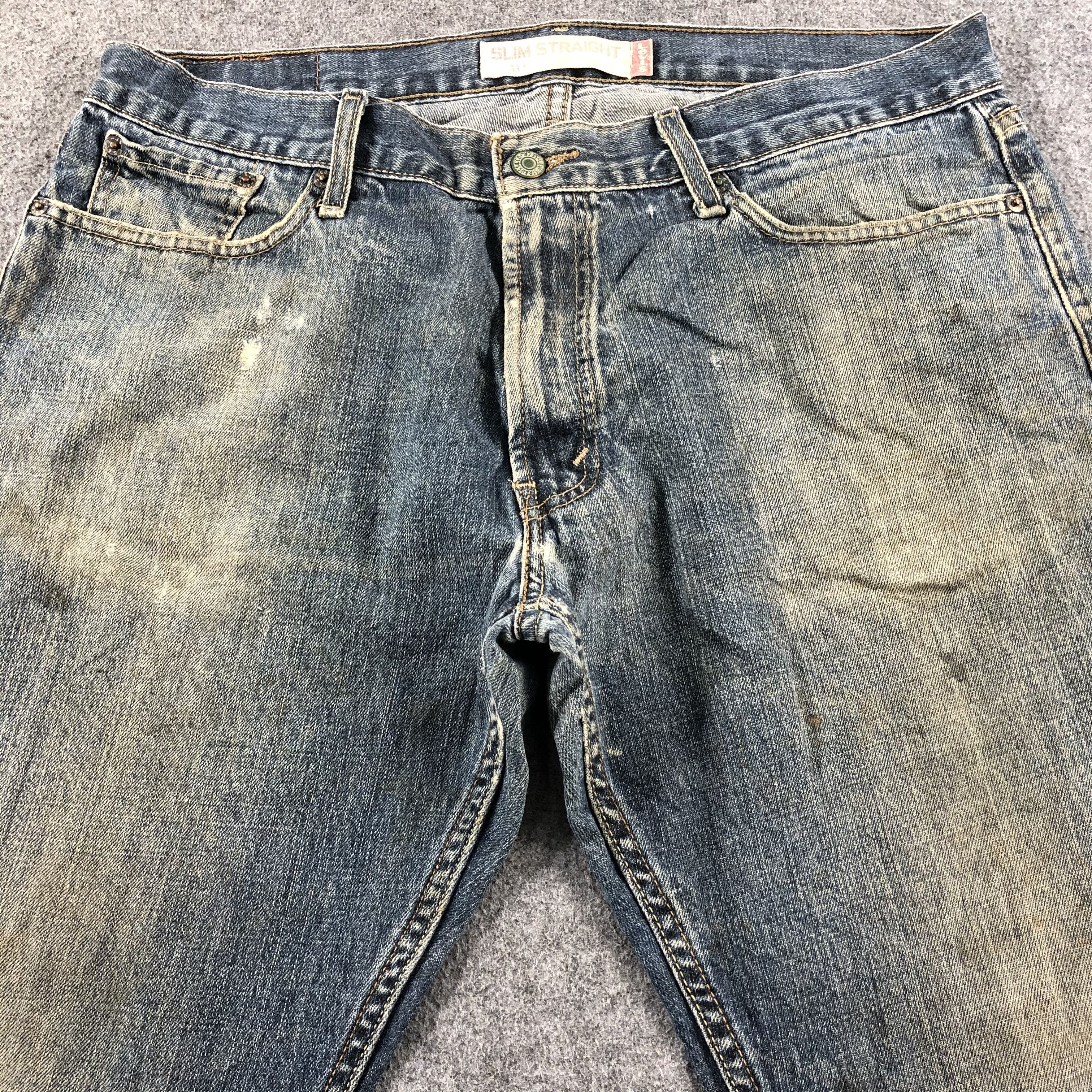 Levi's Vintage Blue Wash Levis 514 Jeans-J2625 Size US 36 / EU 52 - 3 Thumbnail