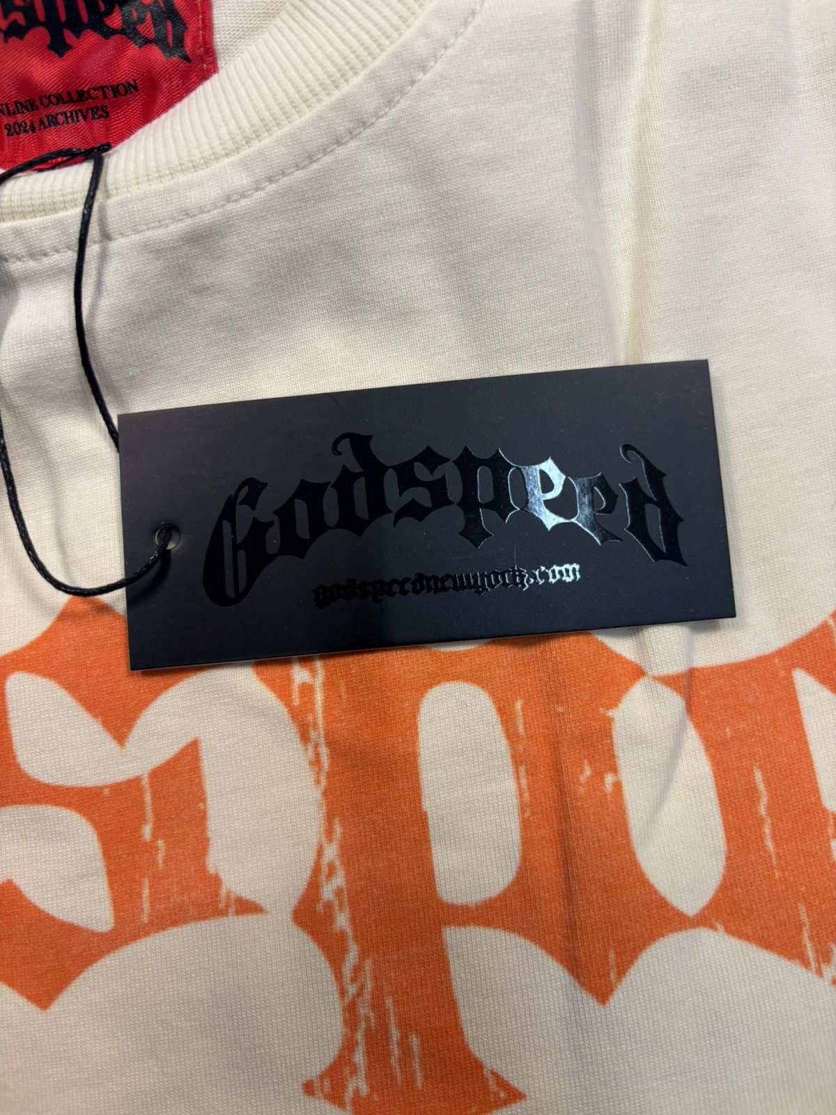 Godspeed Godspeed Human VS AI Longsleeve, Bone Size US M / EU 48-50 / 2 - 10 Thumbnail