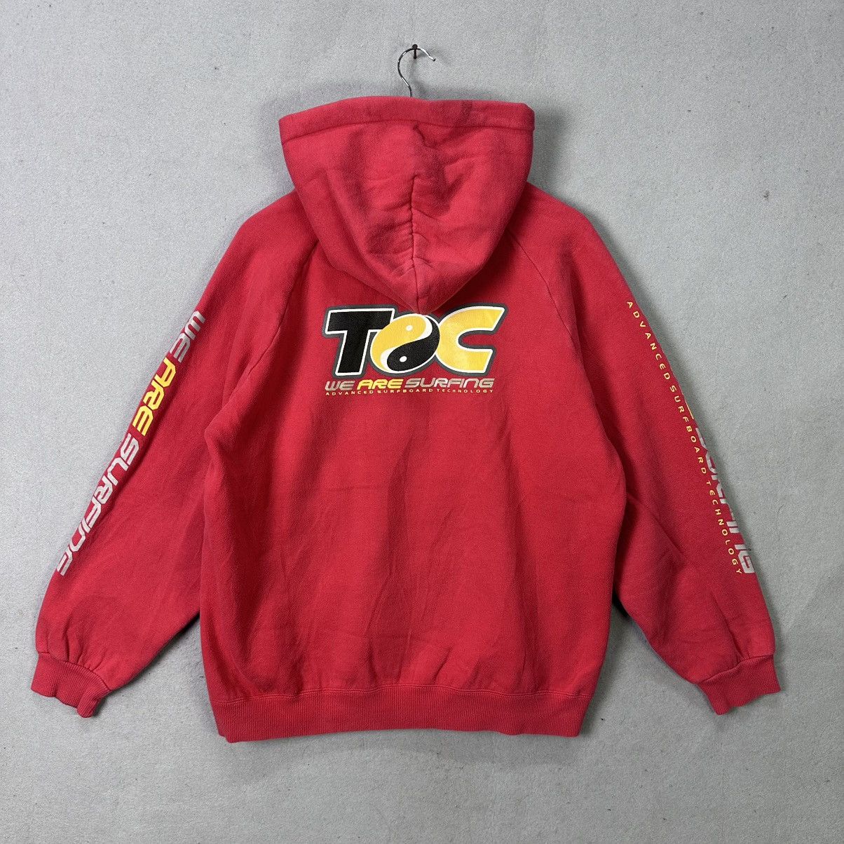 Vintage Vintage T&C Surf Designs Hoodie Large Hawaii Surfwear Size US L / EU 52-54 / 3 - 2 Thumbnail