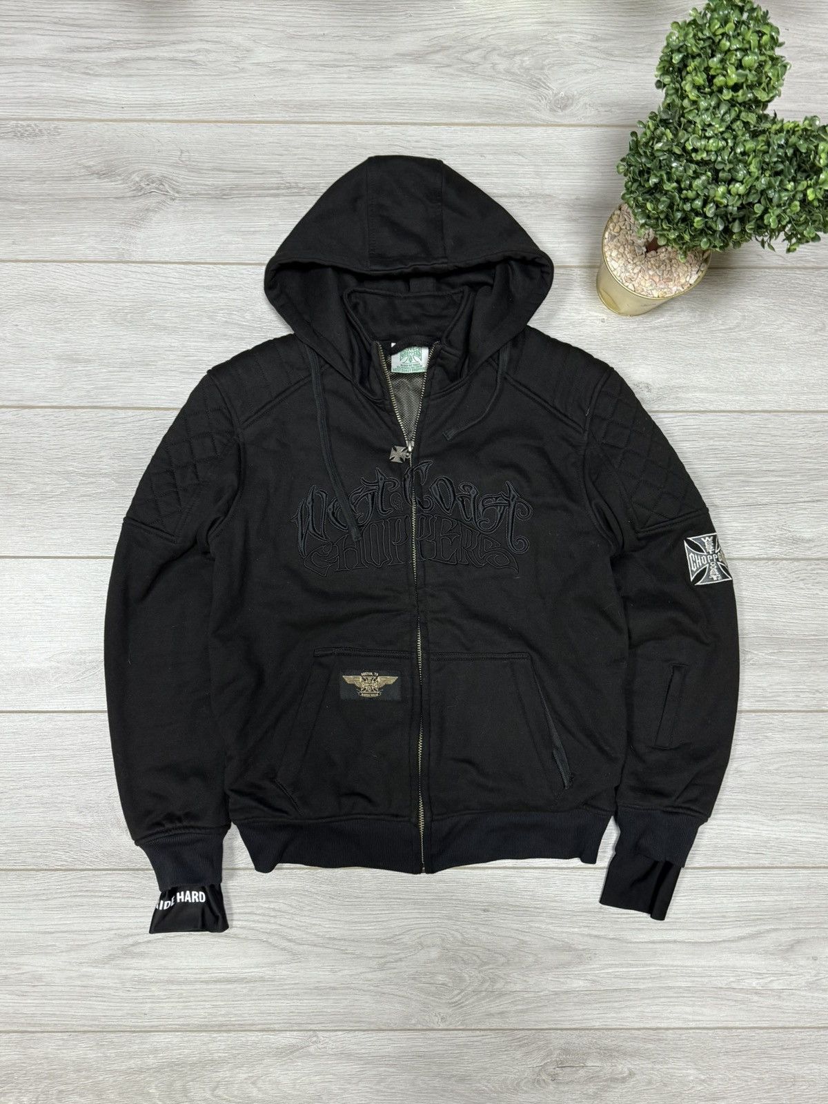 West Coast Choppers West Coast Choppers hoodie zip racing jacket big logo Size US L / EU 52-54 / 3 - 1 Thumbnail