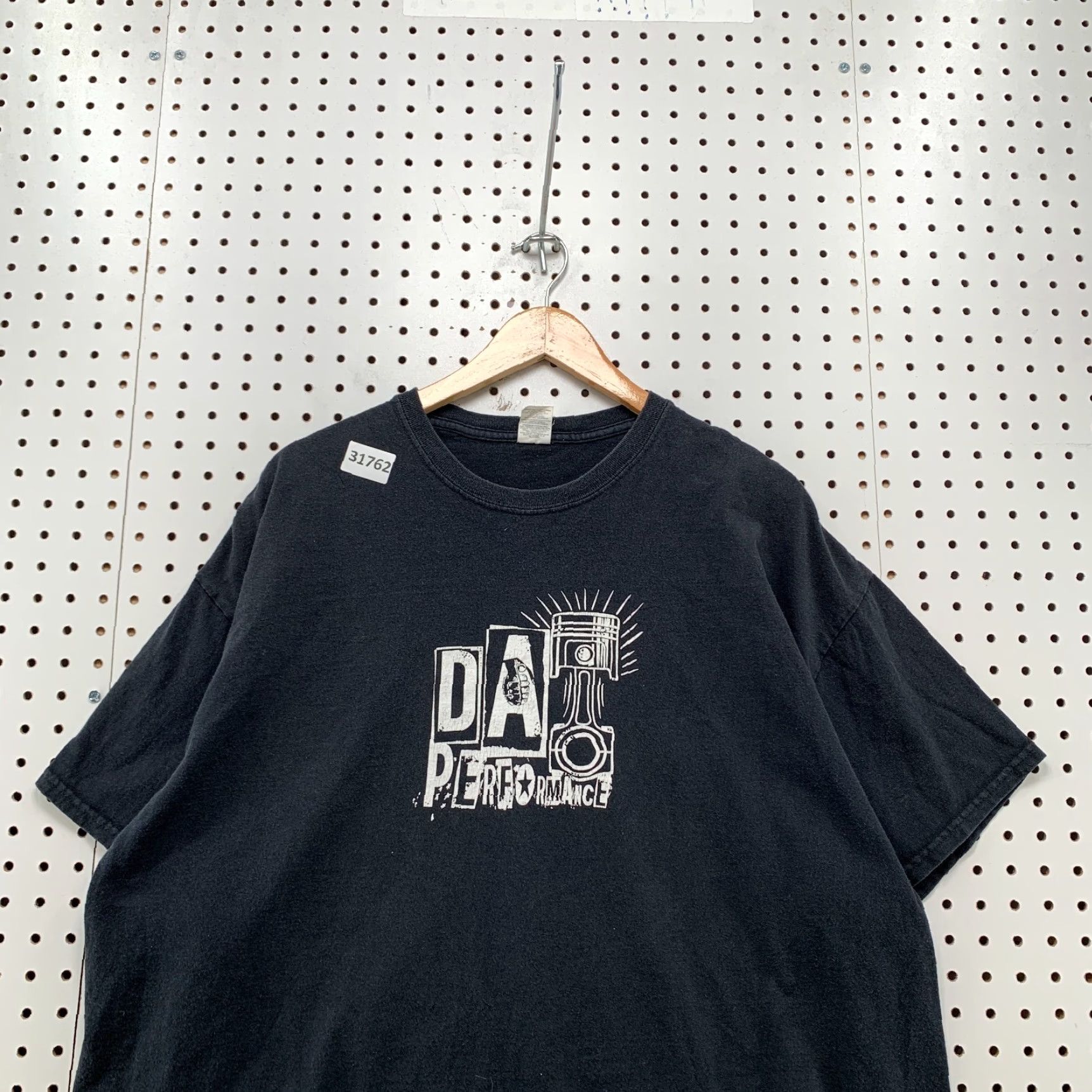 Gildan DA Performance Mototcycle Graphic Shirt Mens XL Black Piston 25.5x28 Size US XL / EU 56 / 4 - 3 Thumbnail