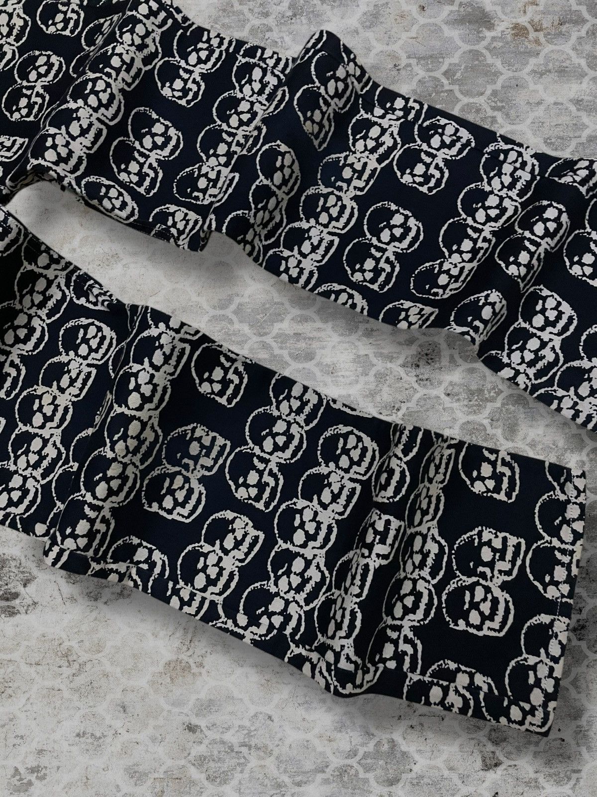 Hysteric Glamour Vintage Og Japan Designer Hysteric Glamour Skull Punk Pant Size US 28 / EU 44 - 6 Thumbnail