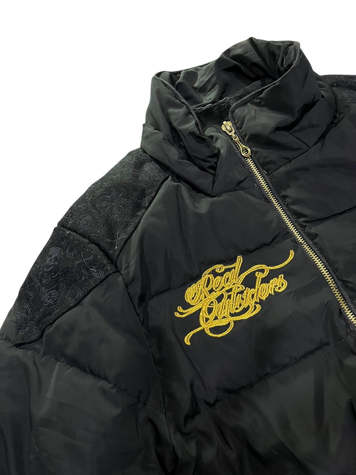 Hysteric Glamour ☠️COOL DRIVE STRIKER☠️ BLACK SENSE PUNK LGB PUFFER DOWN JACKET Size US M / EU 48-50 / 2 - 4 Thumbnail