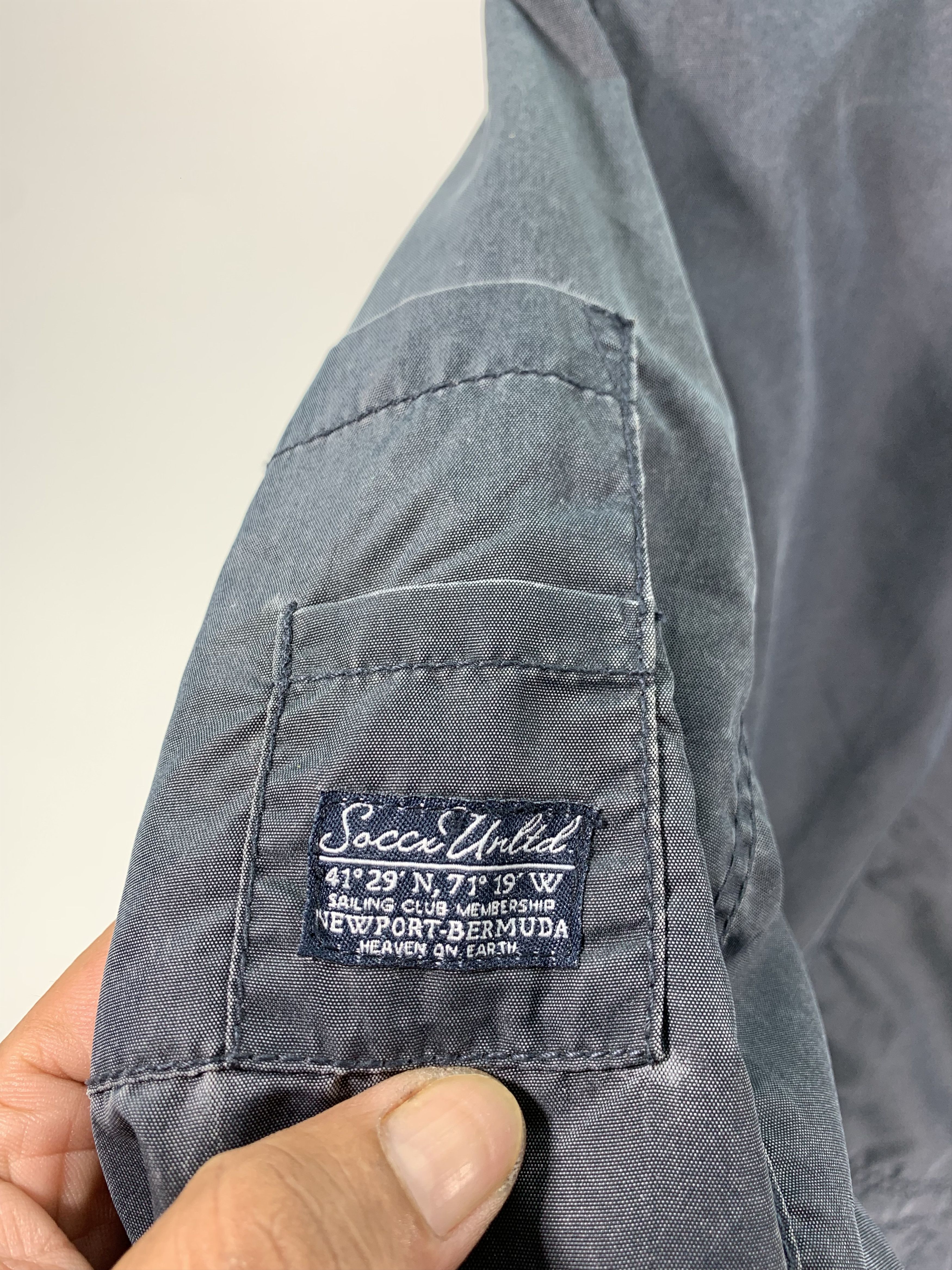 Japanese Brand × Vintage ⚡️Vintage Soccx Blue Parka Rare Design Size US M / EU 48-50 / 2 - 12 Thumbnail