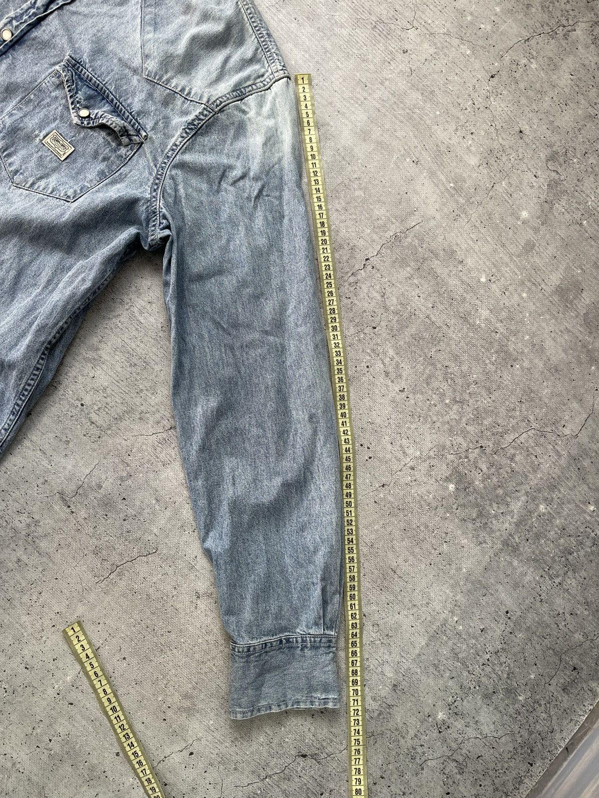 Denim & Supply Ralph Lauren Vintage Denim Supply by Ralph Lauren Distressed Jeans Shirt Size US XL / EU 56 / 4 - 11 Thumbnail