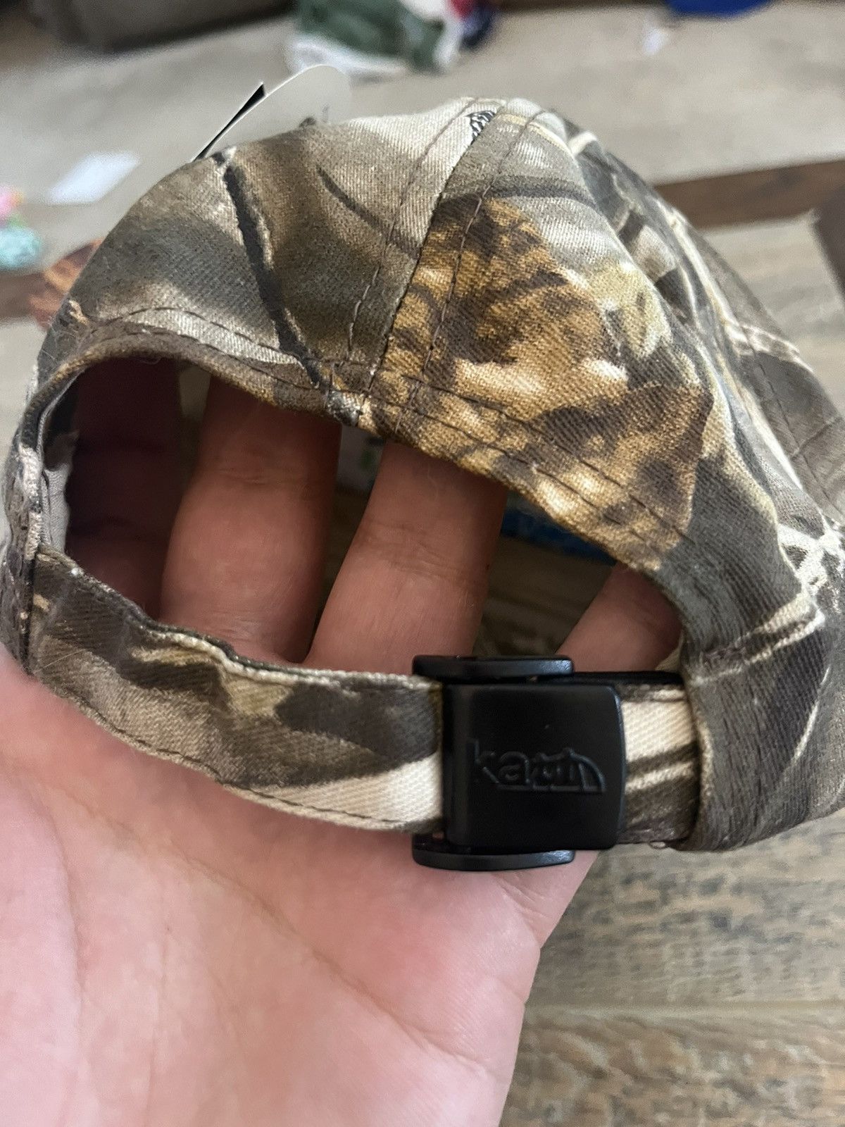 Vintage Vintage Y2K Camo Cap Size ONE SIZE - 4 Thumbnail