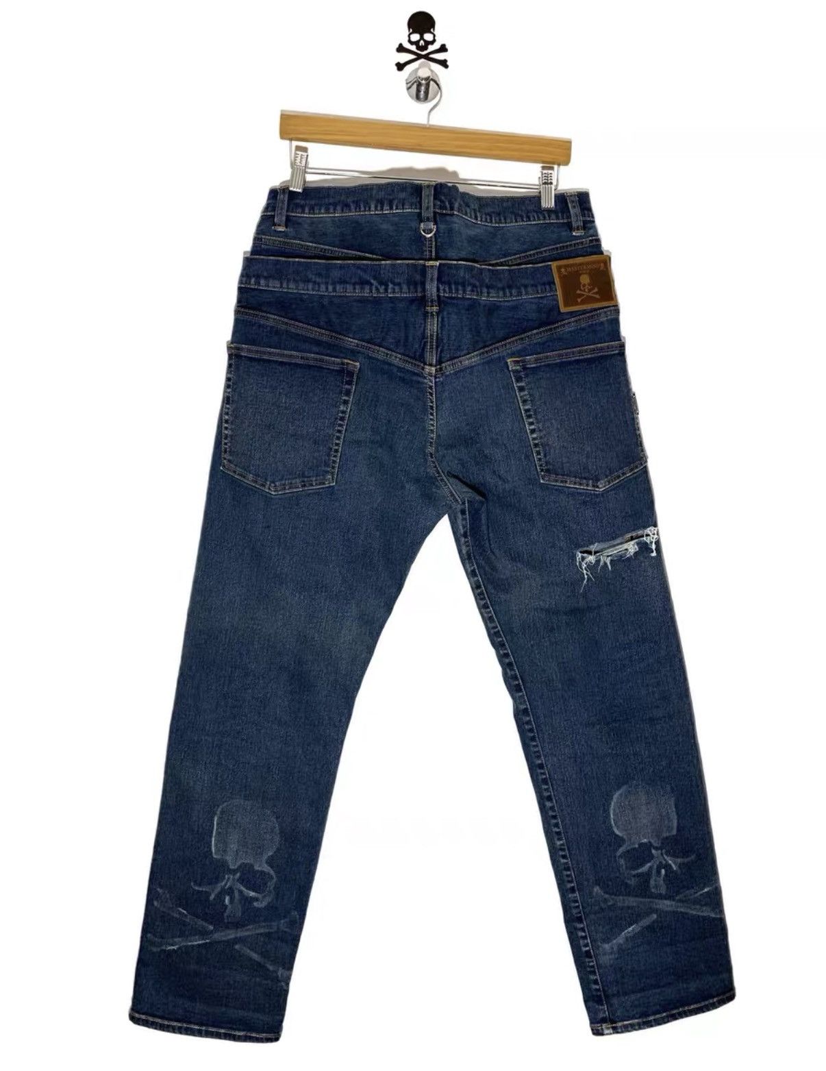 Mastermind Japan Mastermind Rolling Stones denim | Grailed