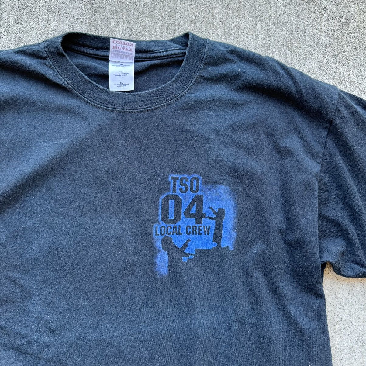 Band Tees × Gildan × Vintage Vintage Trans Siberian Orchestra Tee Local Crew Promo Merch Size US XL / EU 56 / 4 - 2 Thumbnail