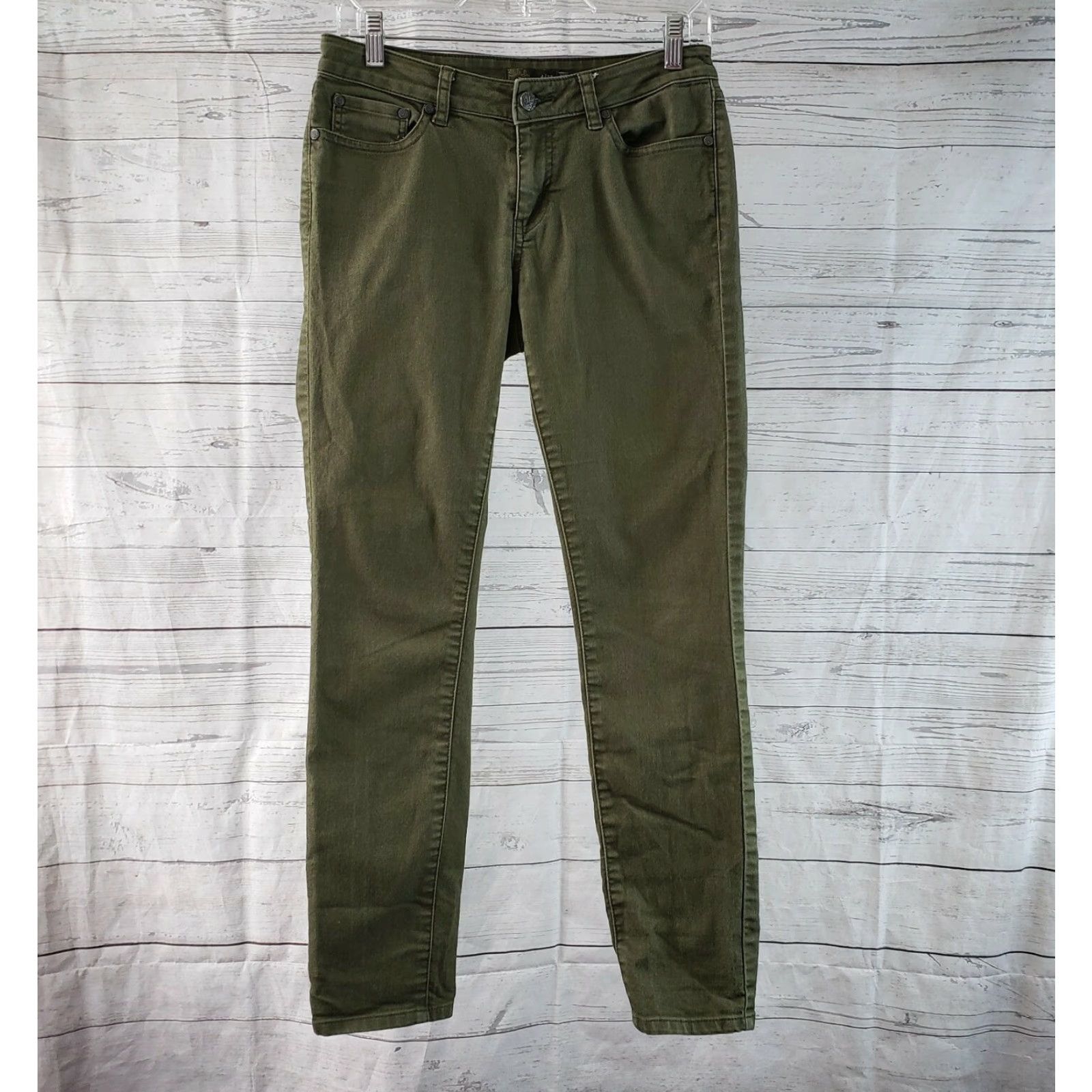 Prana Prana Womens Jeans Skinny 4 Green Organic Cotton Blend Low Rise Denim 28.5 Inseam Womens Size 27" / US 4 / IT 40 - 2 Thumbnail
