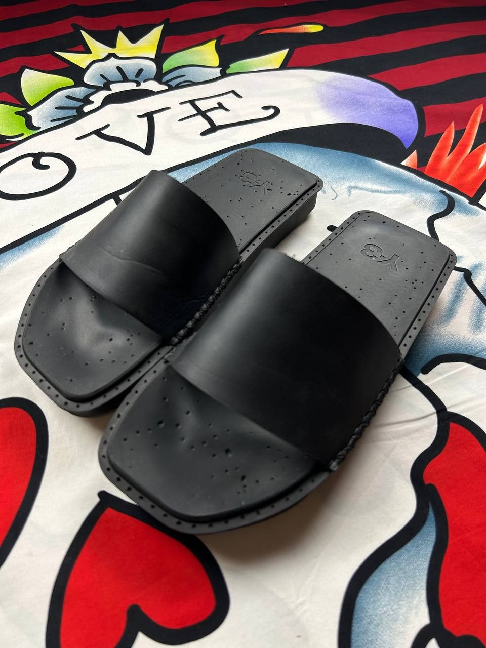 Adidas Y-3 Yohji Yamamoto SS23 water slides Size 7US