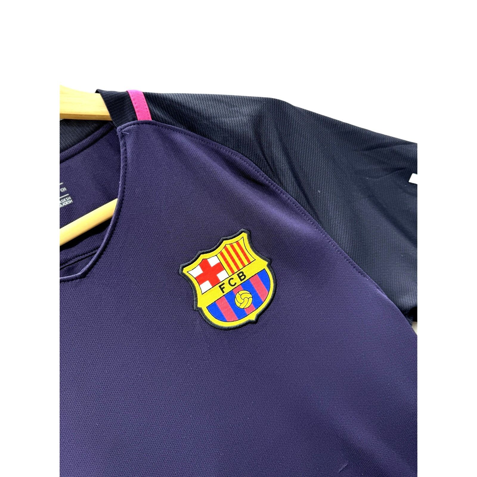 Nike × Vintage Nike FC Barcelona Men's Team Football Soccer Jersey Size US S / EU 44-46 / 1 - 4 Thumbnail