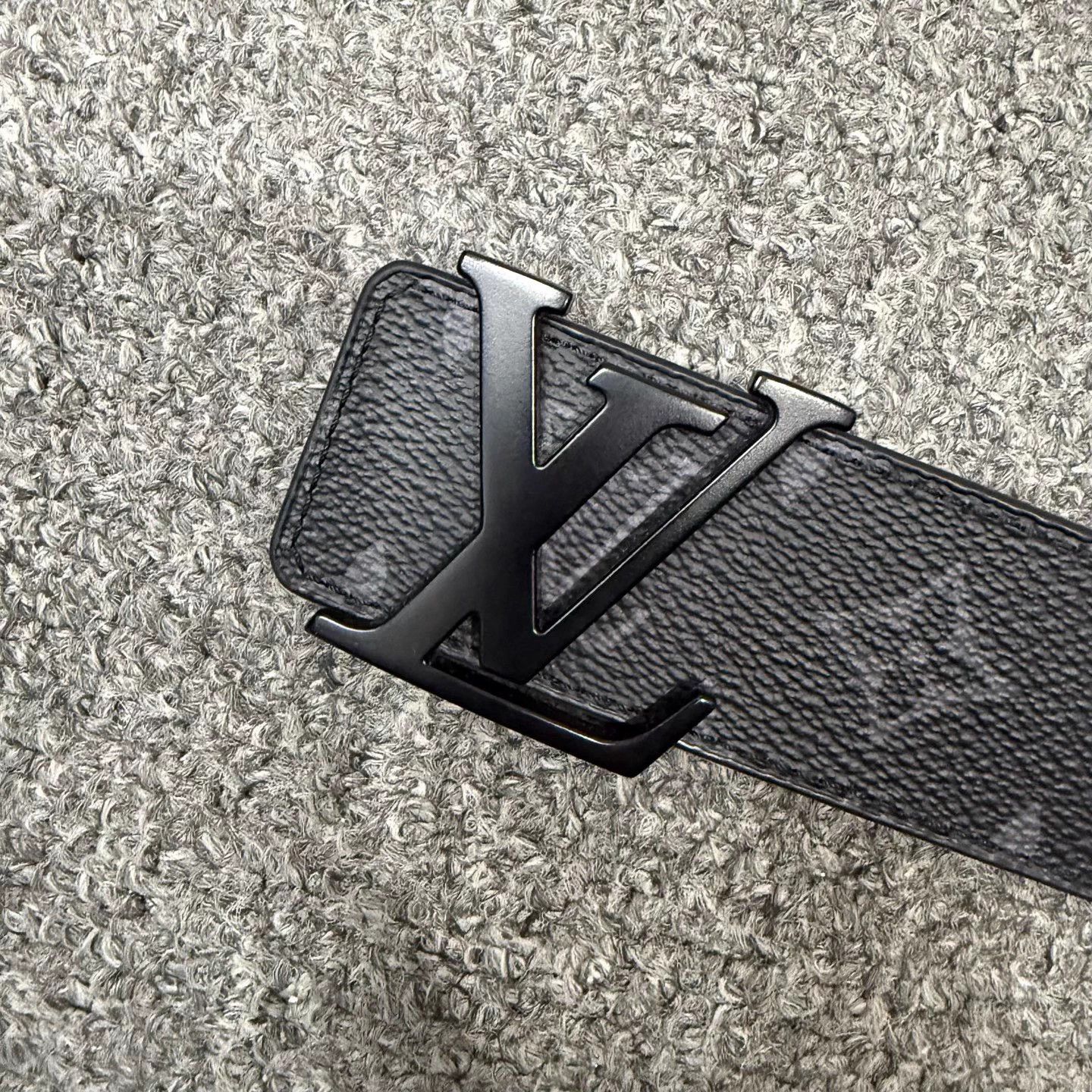 Louis Vuitton LV Black Samurai Belt 90 95 New Size 36 - 3 Thumbnail