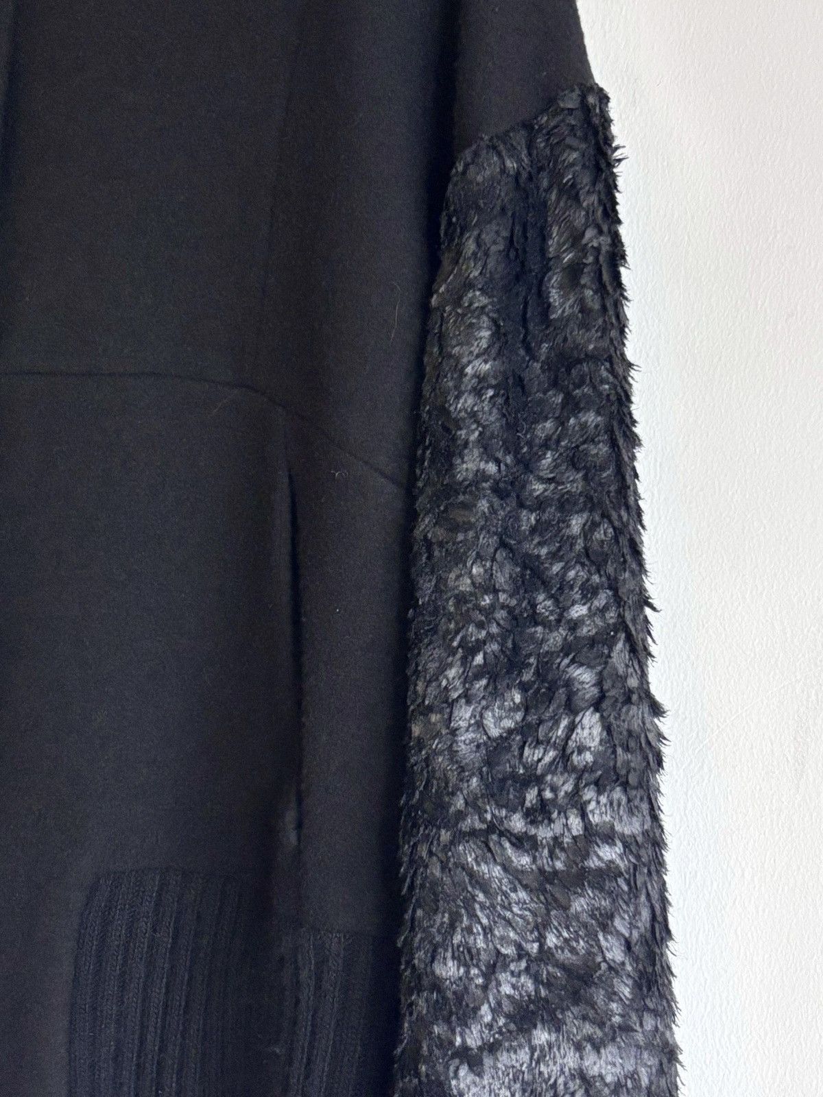 Ann Demeulemeester Ann Demeulemeester | Raven Feather Cropped Jacket Size M / US 6-8 / IT 42-44 - 5 Thumbnail