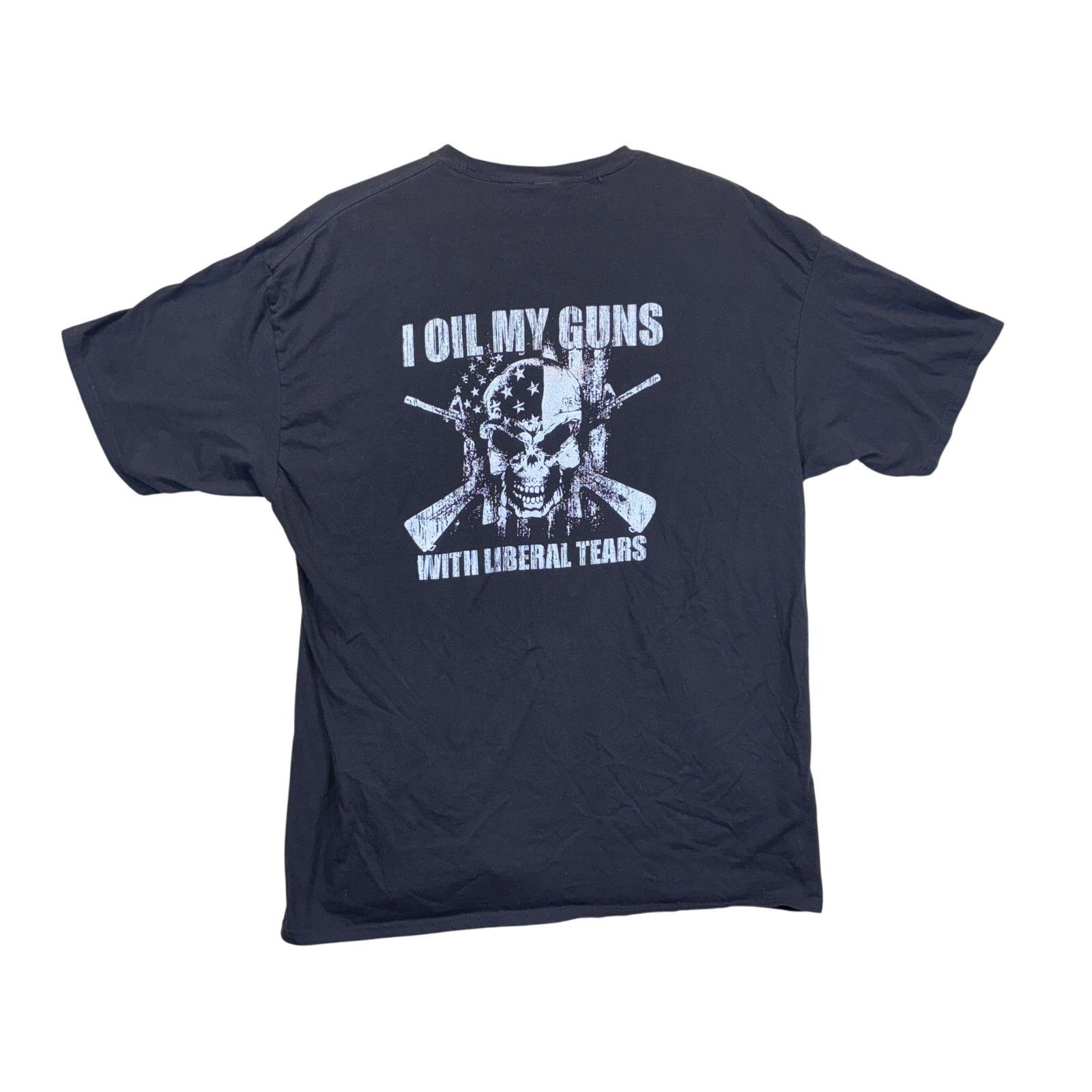 The Unbranded Brand I Oil My Guns With Liberal Tears T-Shirt Men’s XL Size US XL / EU 56 / 4 - 2 Thumbnail